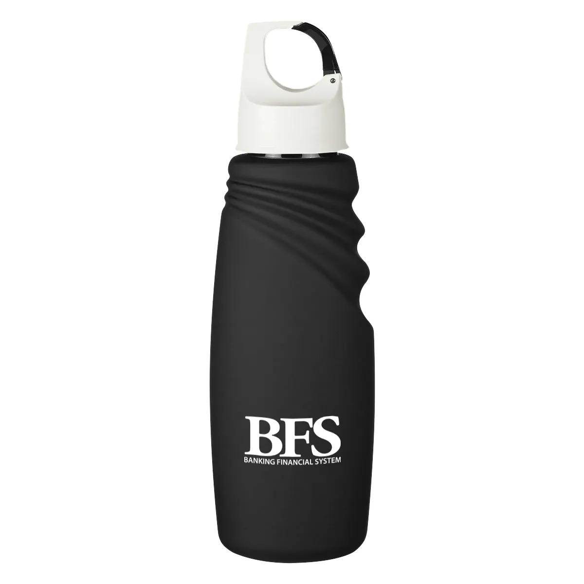 24 Oz. Matte Finish Crest Carabiner Sports Bottle 4 of 5