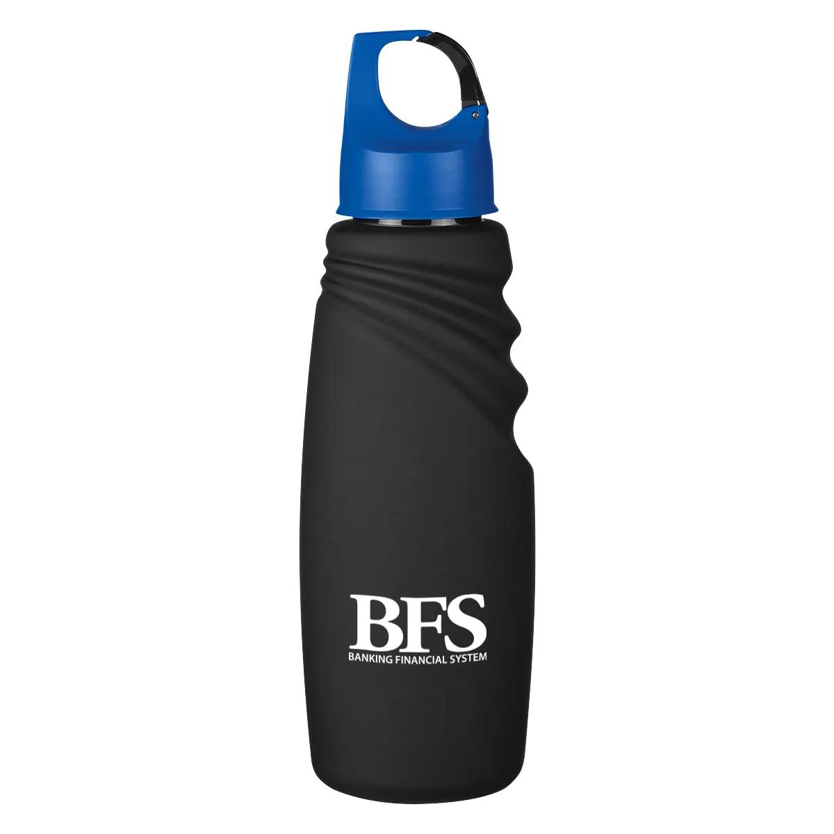 24 Oz. Matte Finish Crest Carabiner Sports Bottle 1 of 5