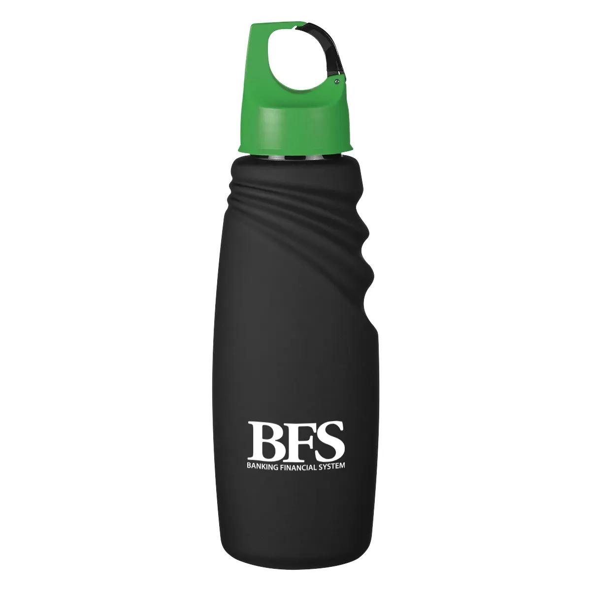 24 Oz. Matte Finish Crest Carabiner Sports Bottle 5 of 5