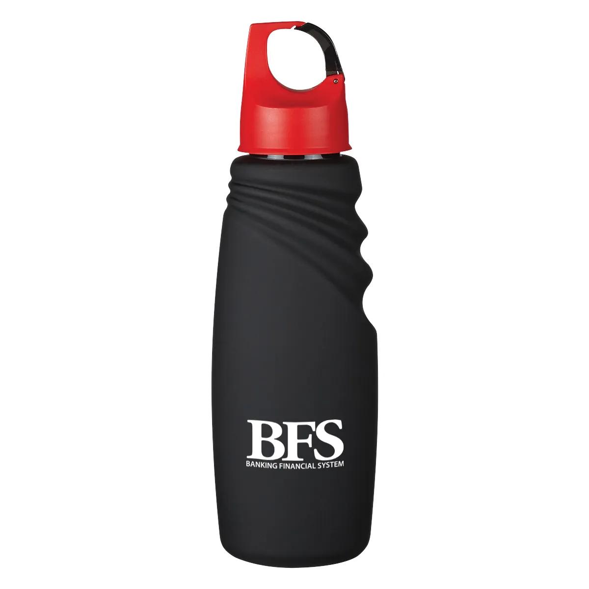 24 Oz. Matte Finish Crest Carabiner Sports Bottle 3 of 5