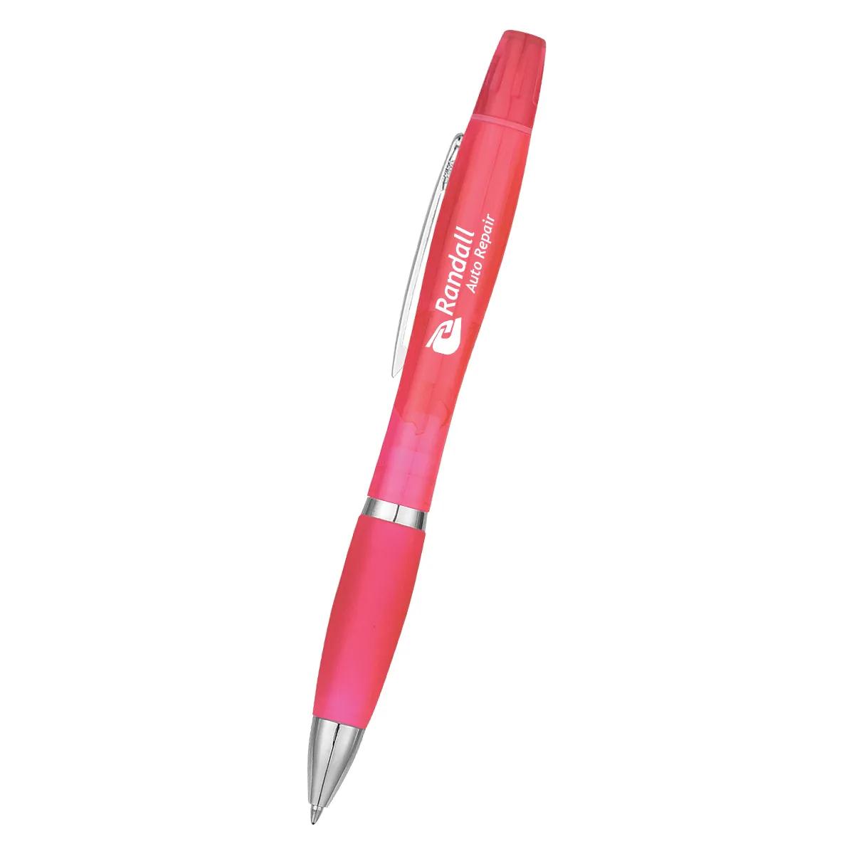 Twin-Write Pen & Highlighter With Antimicrobial Additive 1 of 4