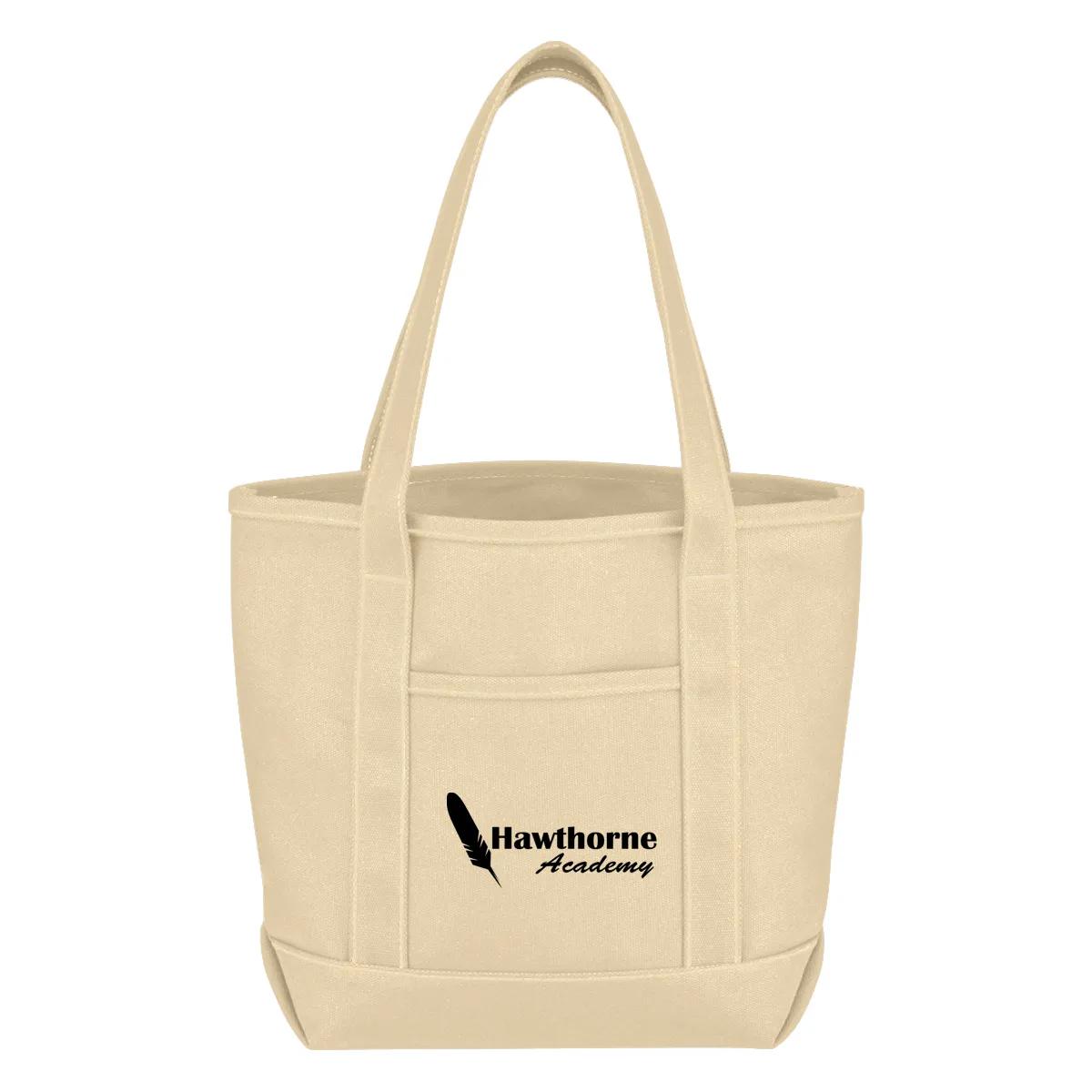 Small Cotton Canvas Yacht Tote Bag 2 of 4