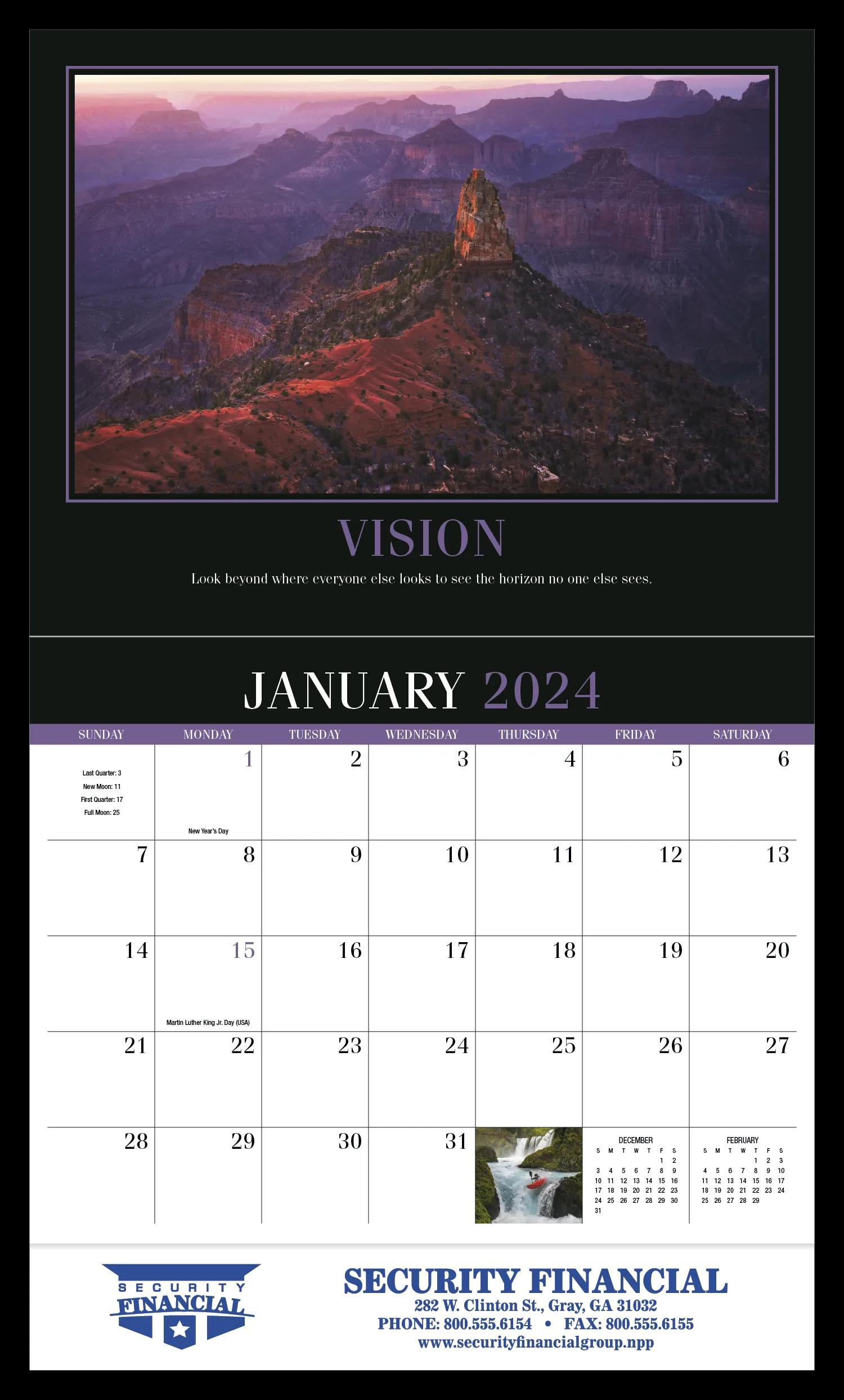 Motivation Appointment Calendar (Motivational Quotes) - Stapled 9 of 62