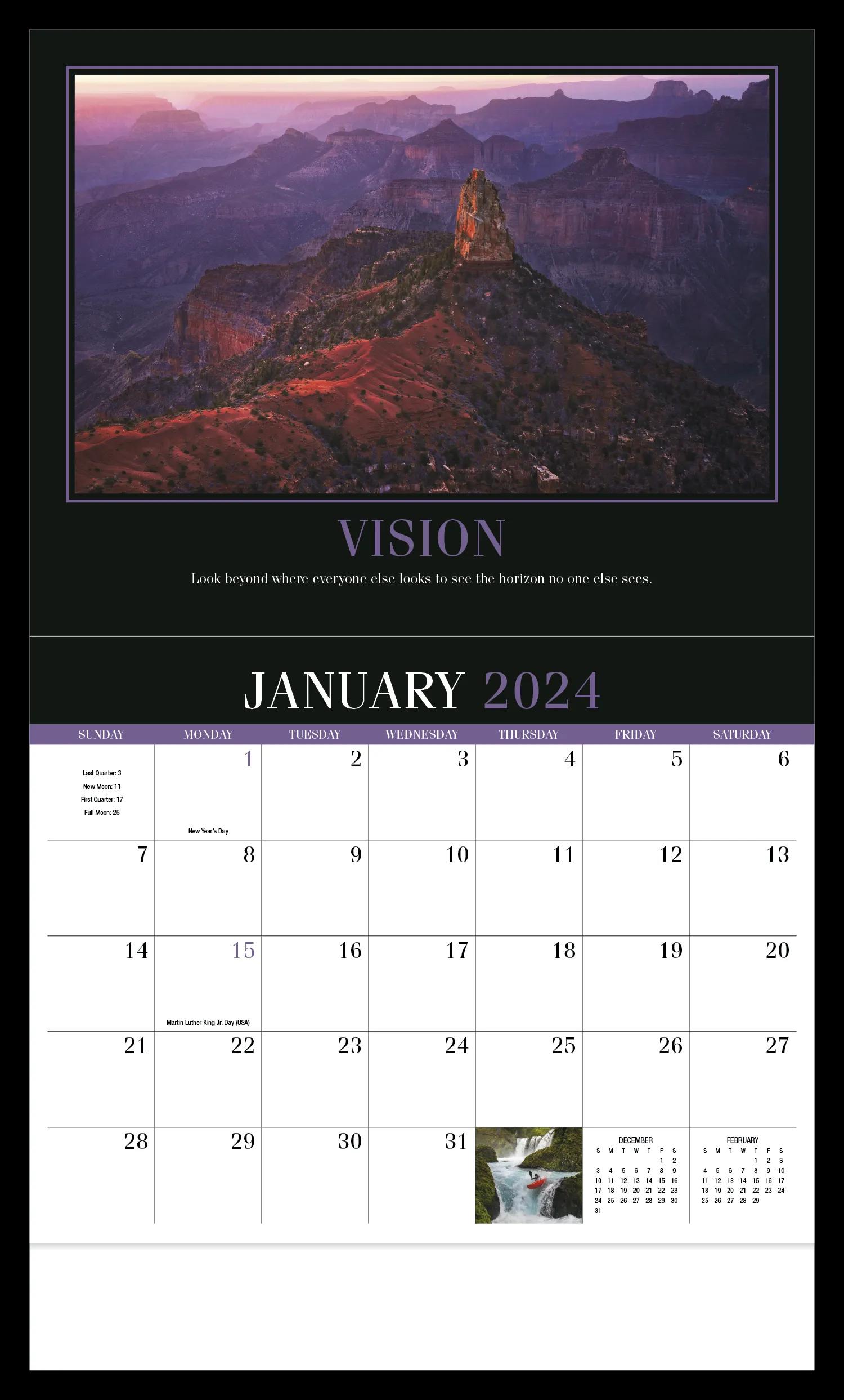 Motivation Appointment Calendar (Motivational Quotes) - Stapled 6 of 62