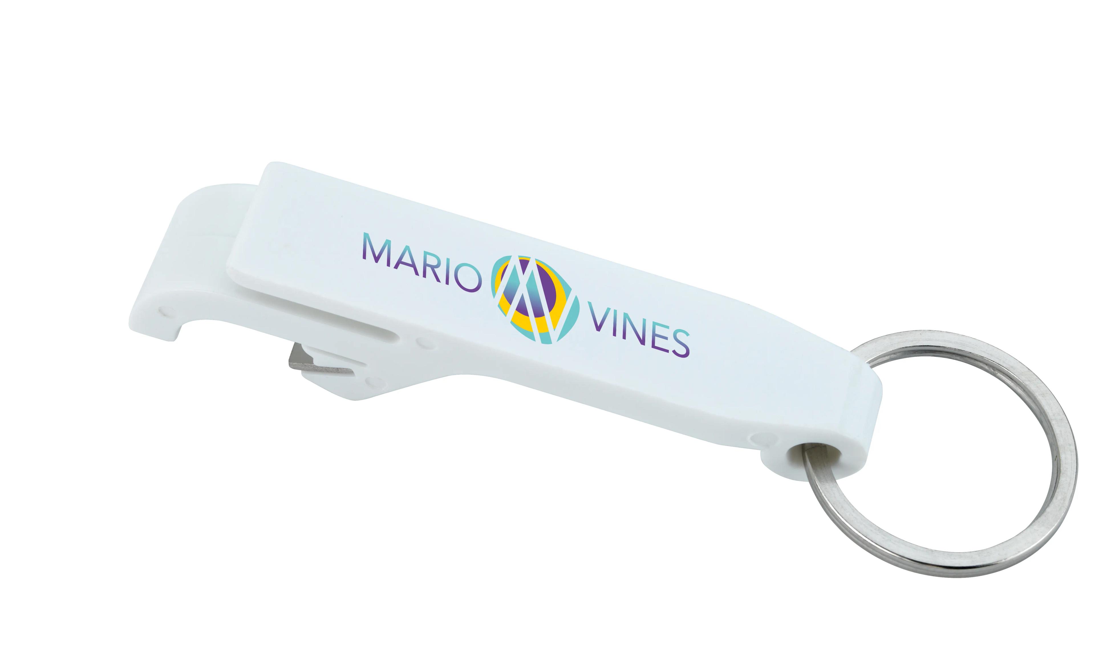 Plastic Bottle Opener Keychain 10 of 14