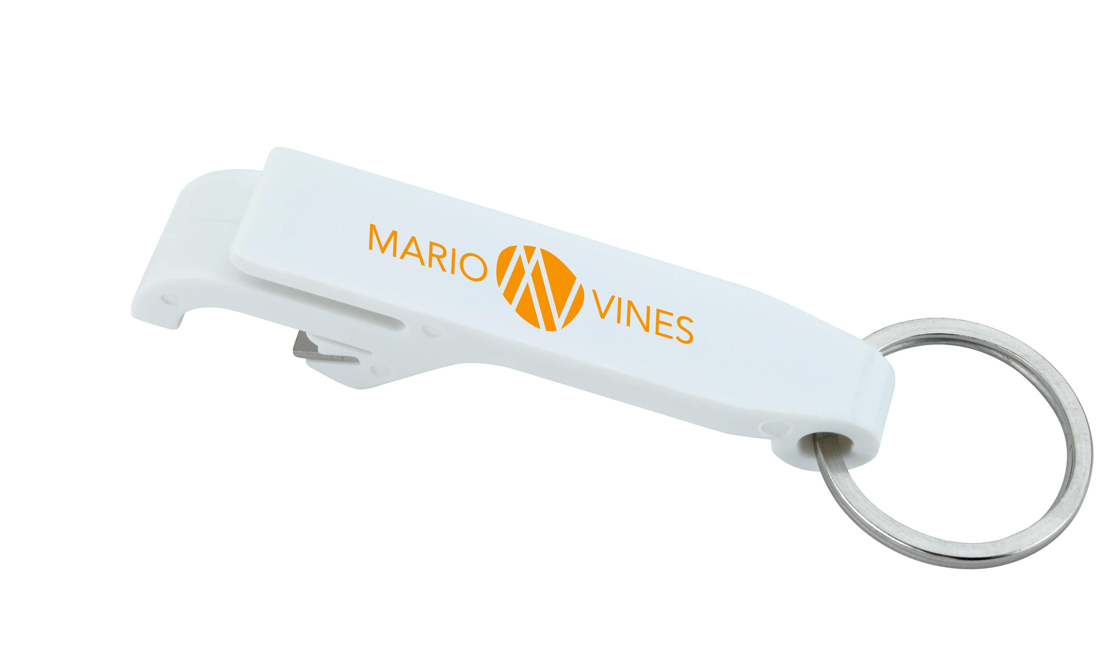 Plastic Bottle Opener Keychain 9 of 14