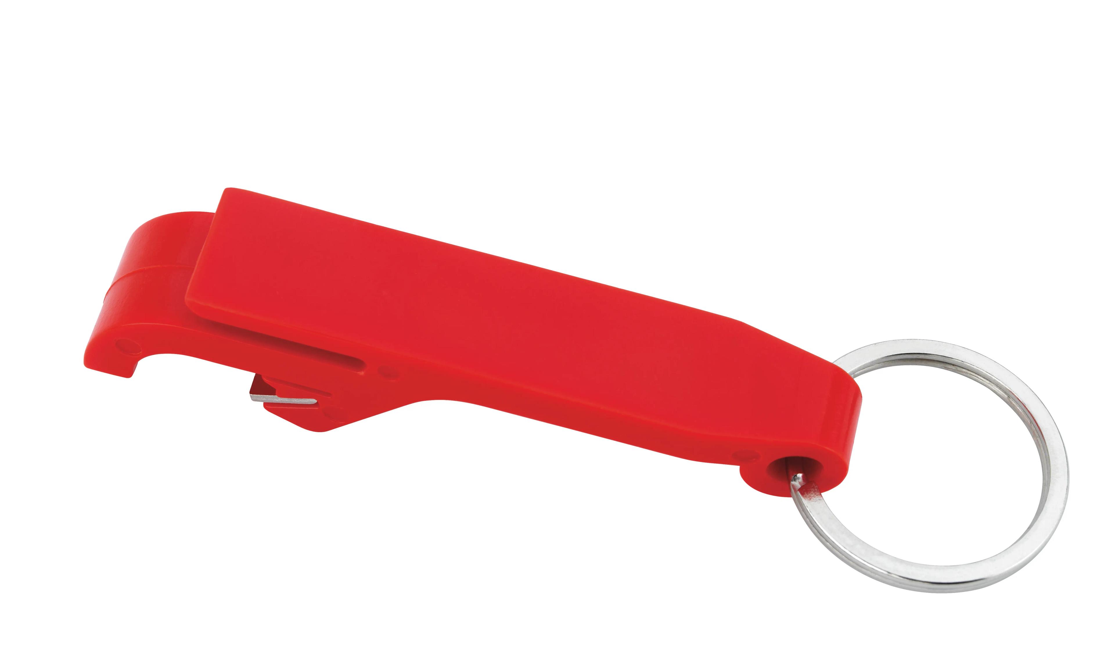 Plastic Bottle Opener Keychain 2 of 14