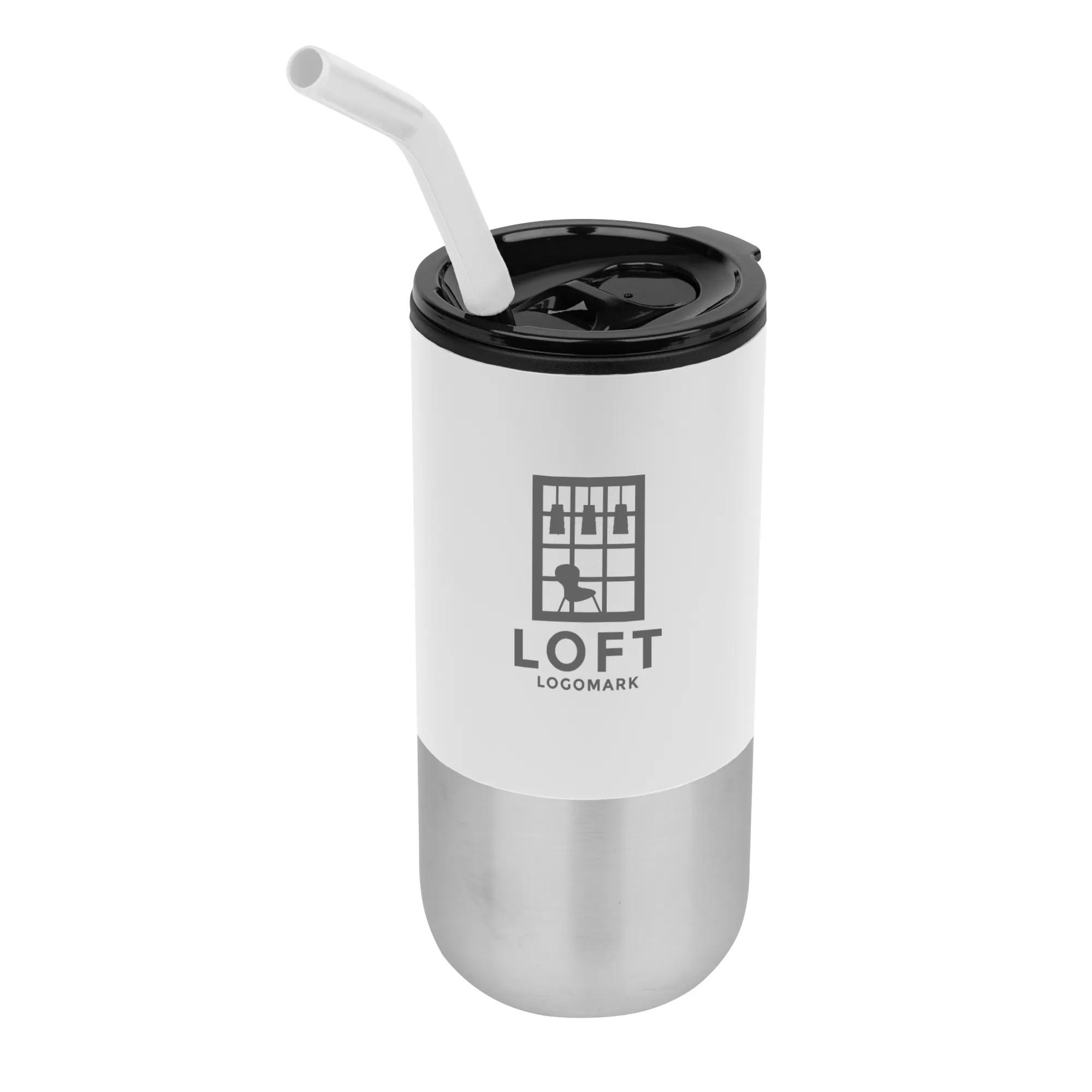 18 Oz. London Stainless Steel Tumbler 3 of 4