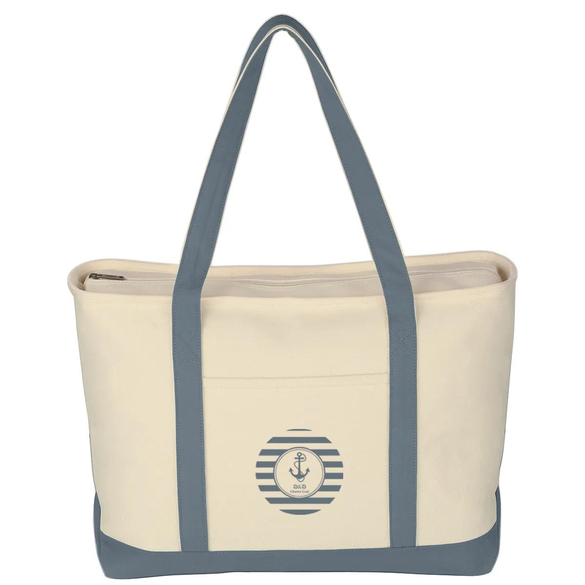Large Starboard Cotton Canvas Tote Bag 11 of 11