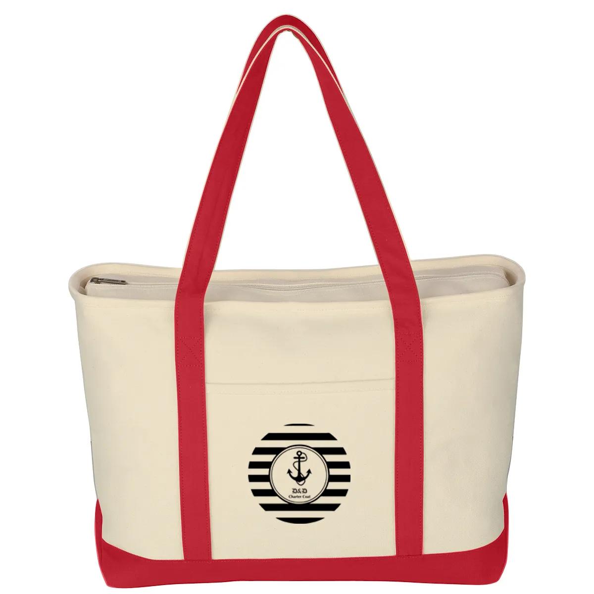 Large Starboard Cotton Canvas Tote Bag 6 of 11