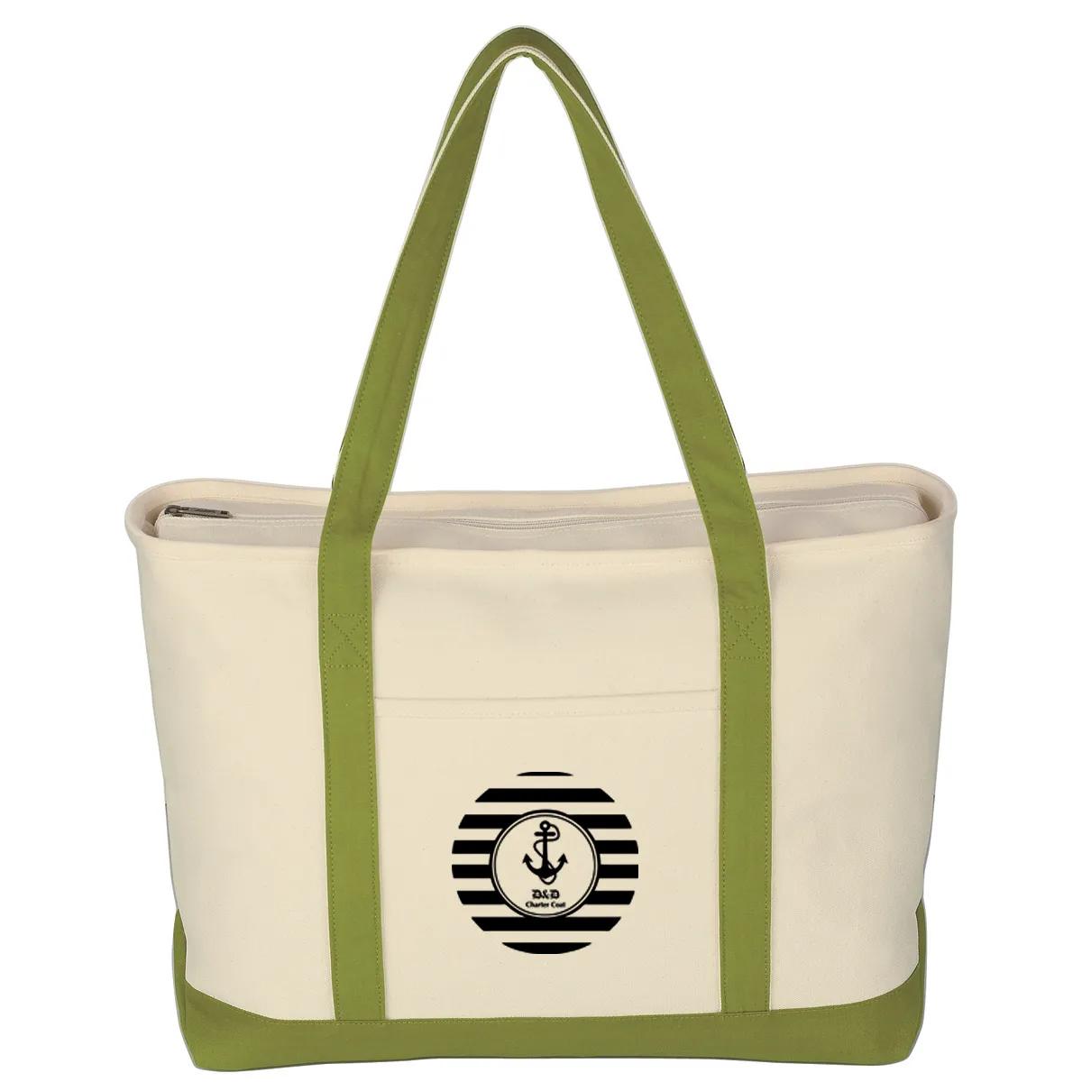 Large Starboard Cotton Canvas Tote Bag 3 of 11