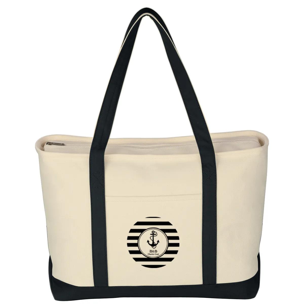 Large Starboard Cotton Canvas Tote Bag 2 of 11