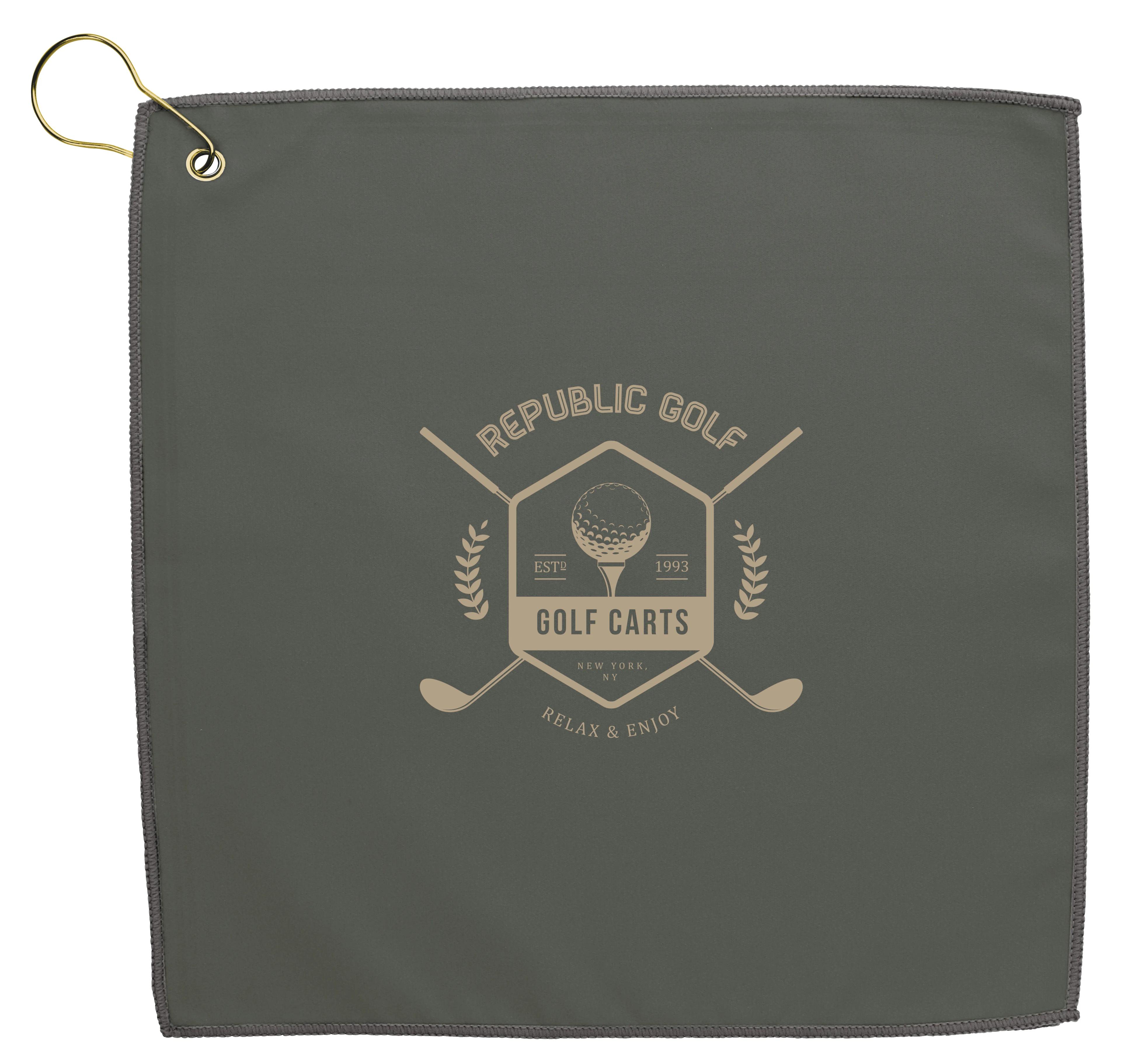 RPET Double Layer Golf Towel 16 of 35