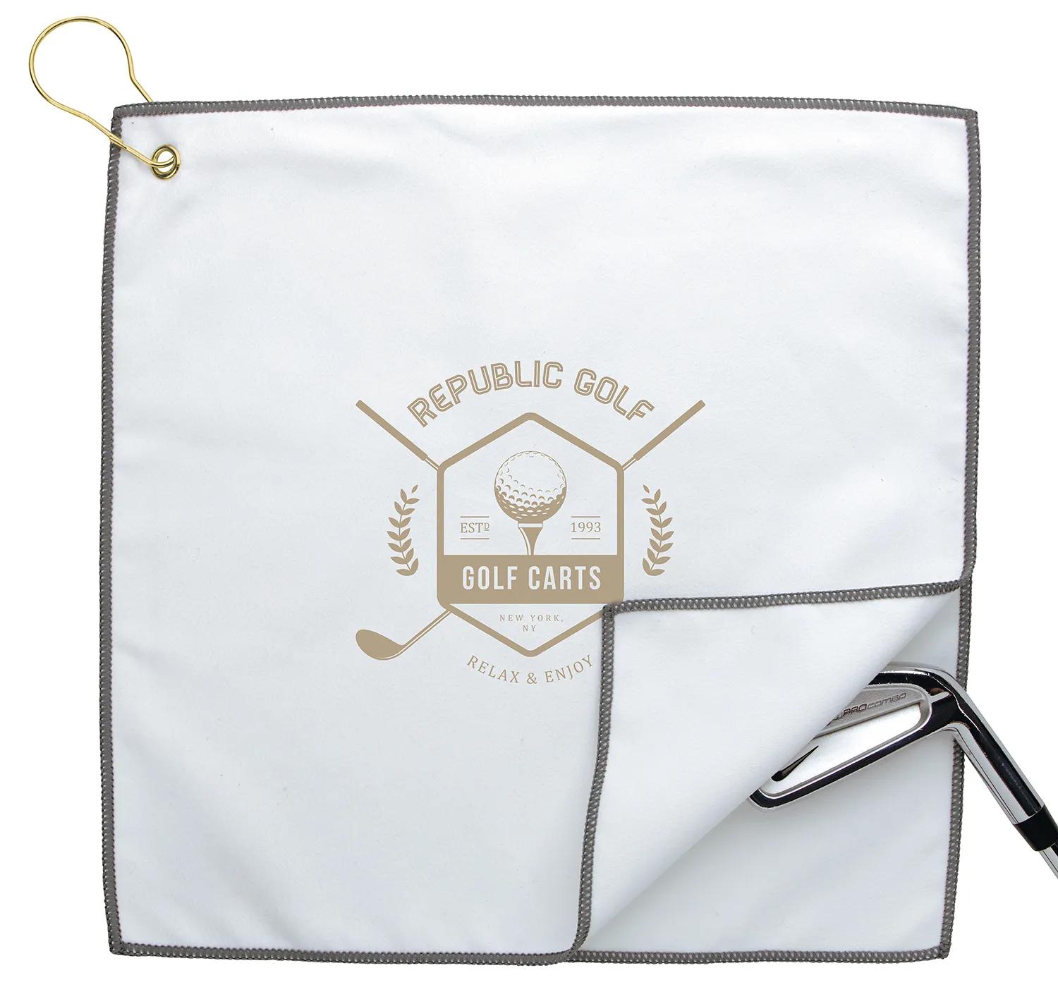 Good Value™ RPET Double Layer Golf Towel 18 of 60