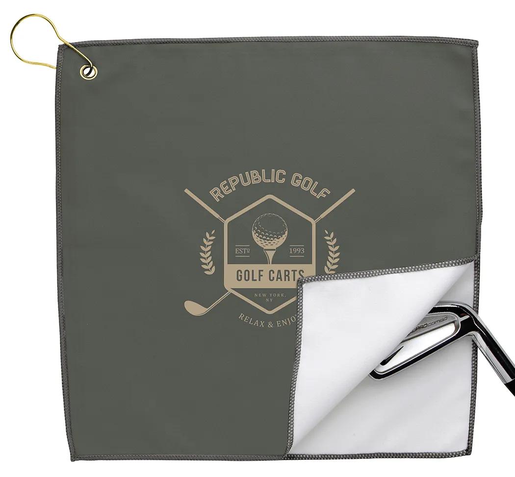 RPET Double Layer Golf Towel 4 of 36