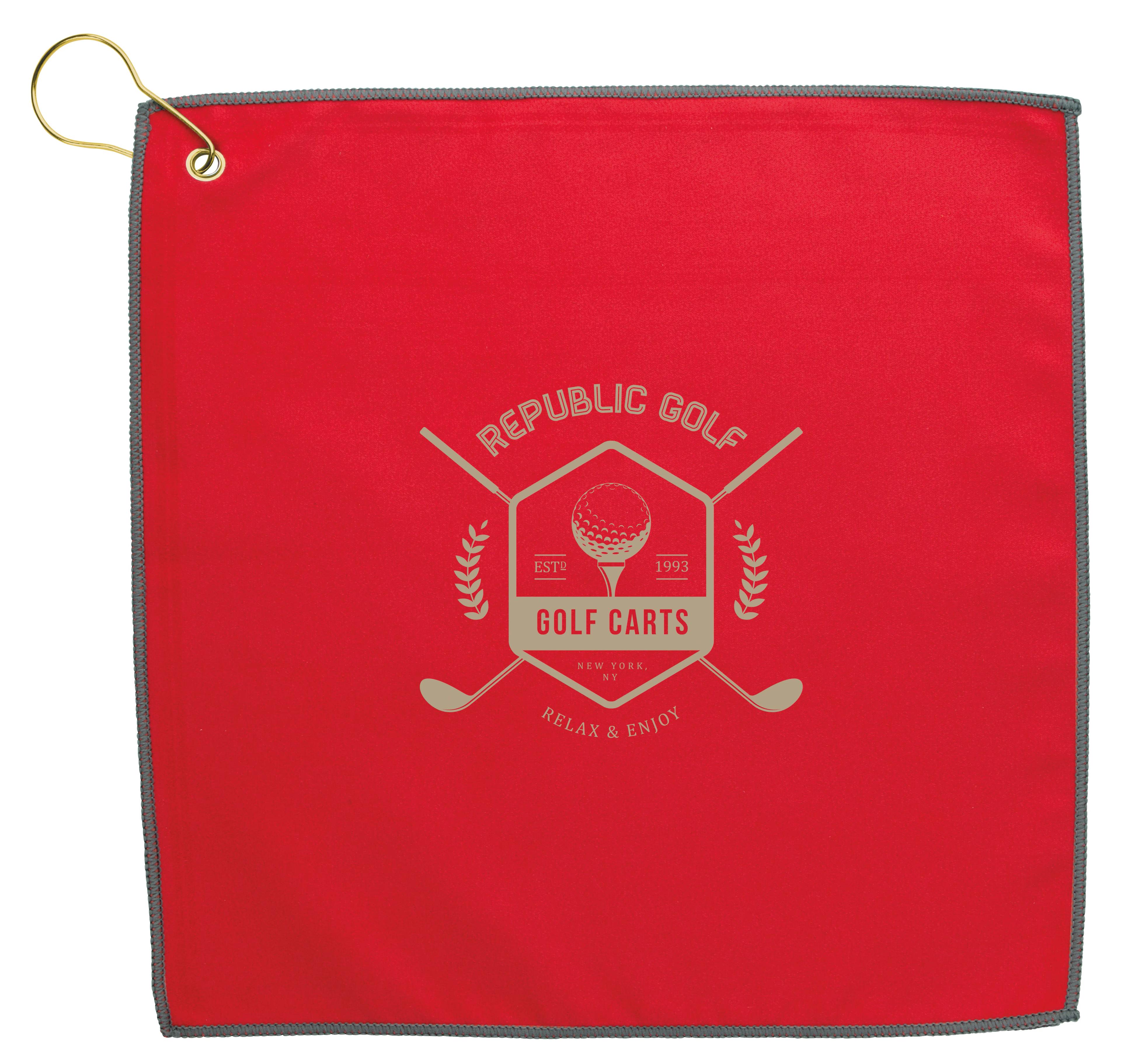 Good Value™ RPET Double Layer Golf Towel 28 of 60