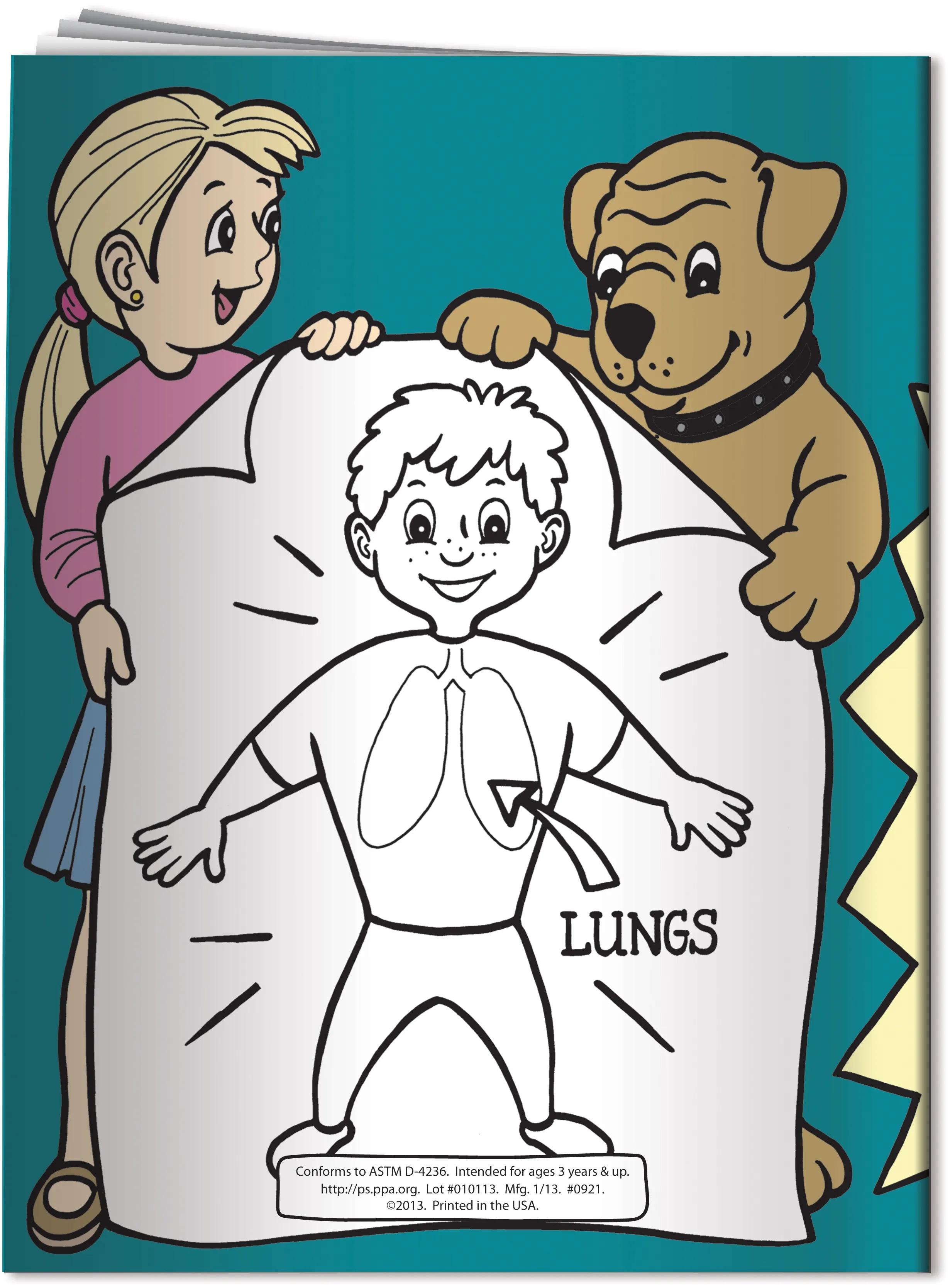 Coloring Book: Meet Buddy Your Healthy Body 1 of 3