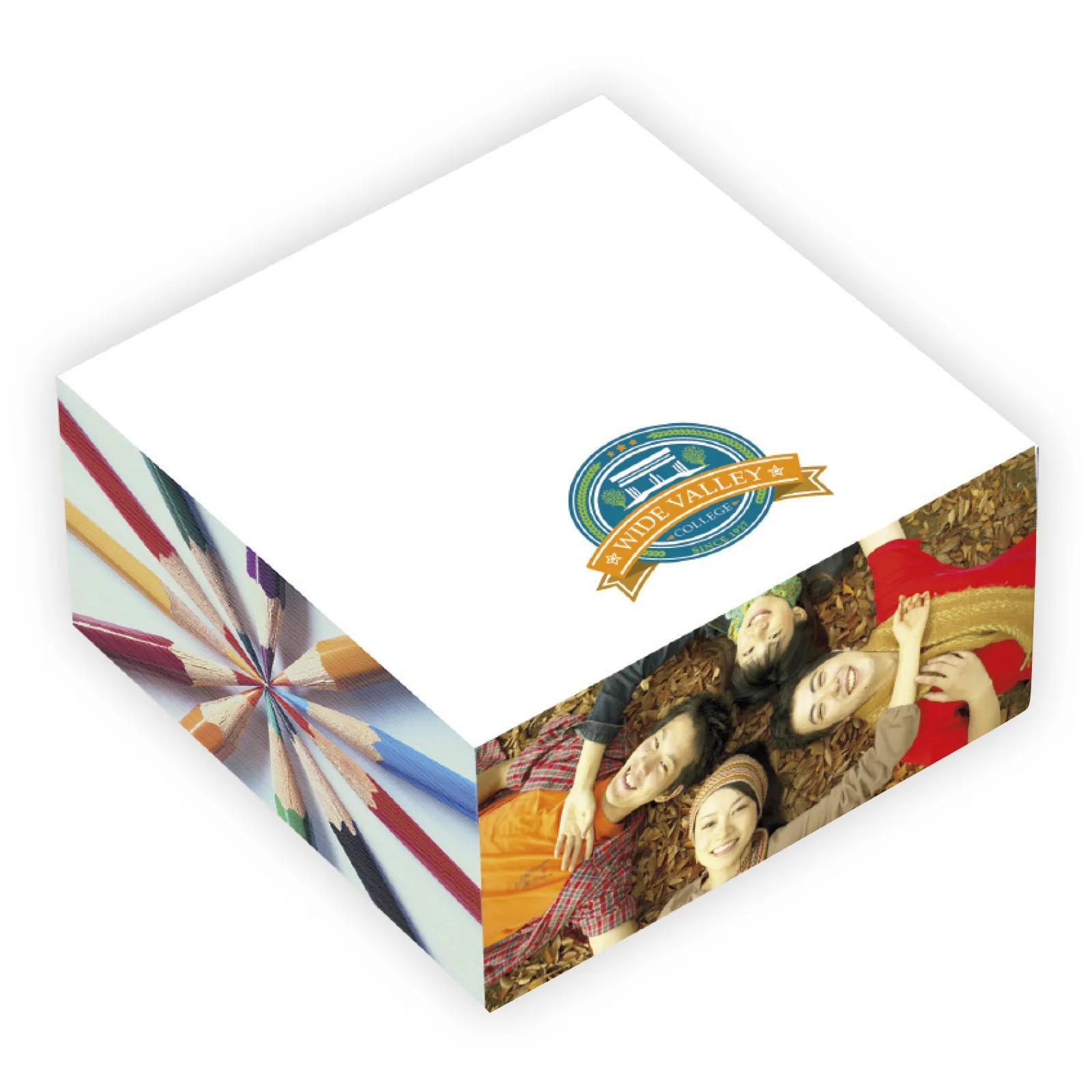 Souvenir® Sticky Note™ 3" x 3" x 1-1/2"  Cube