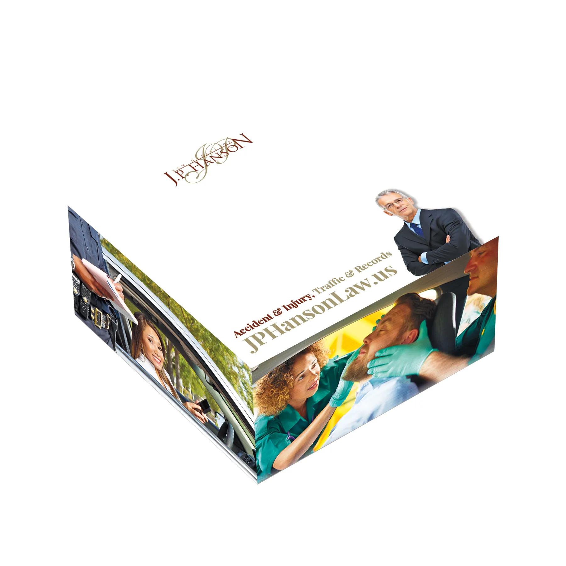 Souvenir® Sticky Note™ 3" x 3" x 1-1/2"  Cube 4 of 4