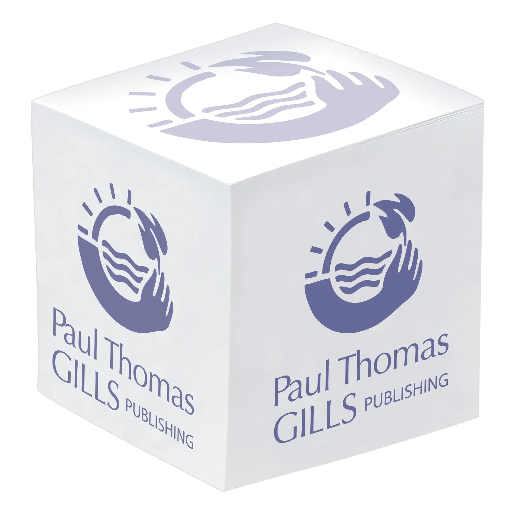 Souvenir® 3" x 3" x 3" Non-Adhesive Value Cube