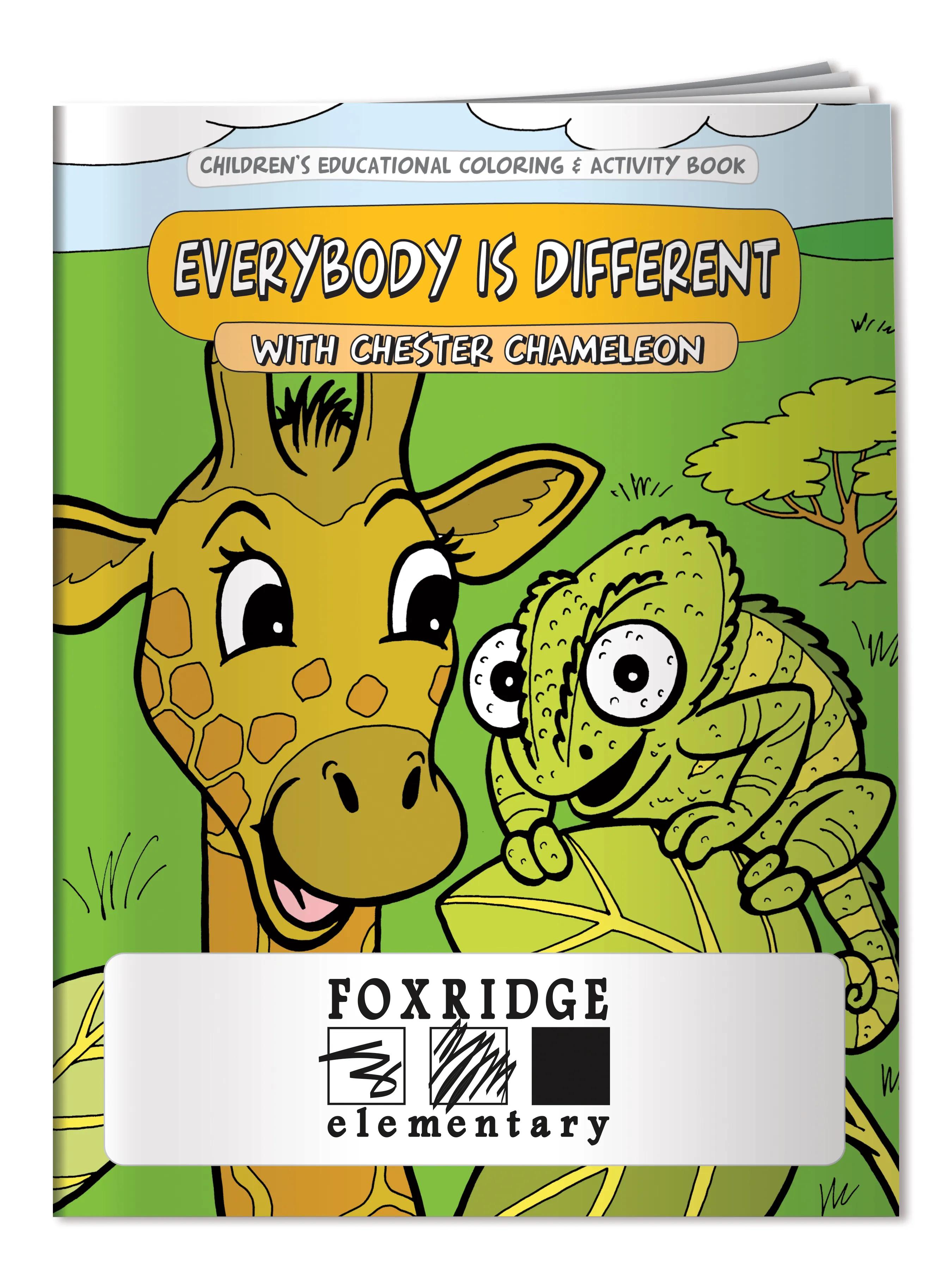 Coloring Book: Everybody is Different 4 of 4