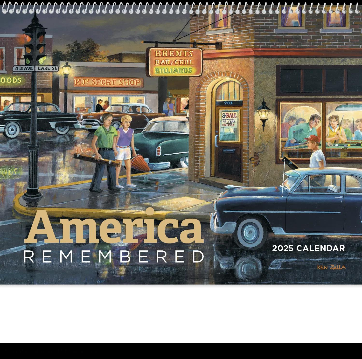 America Remembered Appointment Calendar - Spiral 5 of 47