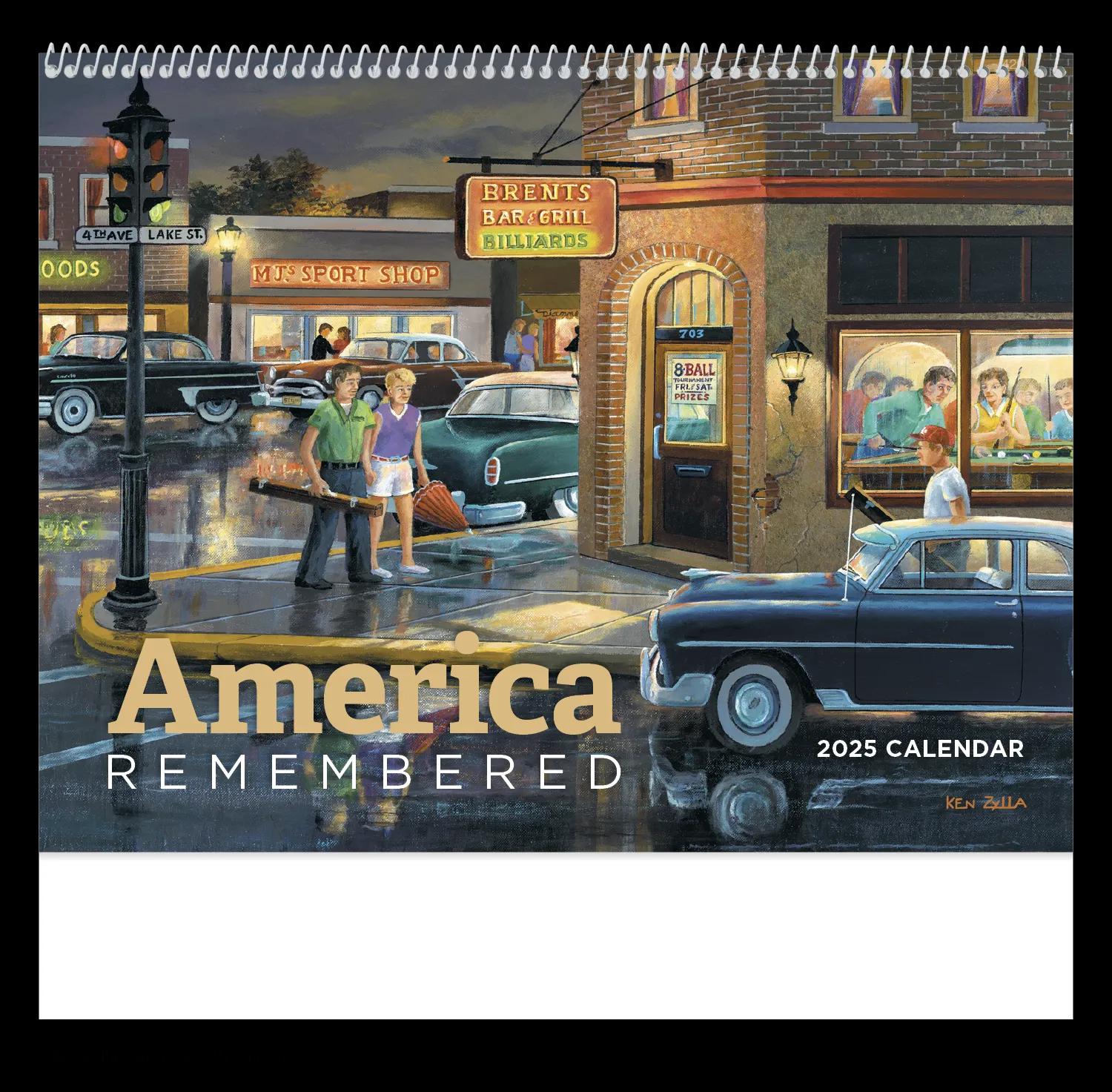 America Remembered Appointment Calendar - Spiral 6 of 47