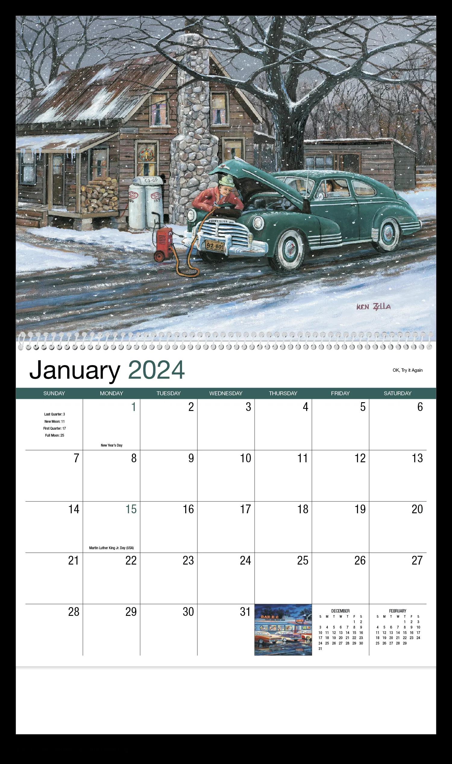 America Remembered Appointment Calendar - Spiral 41 of 47