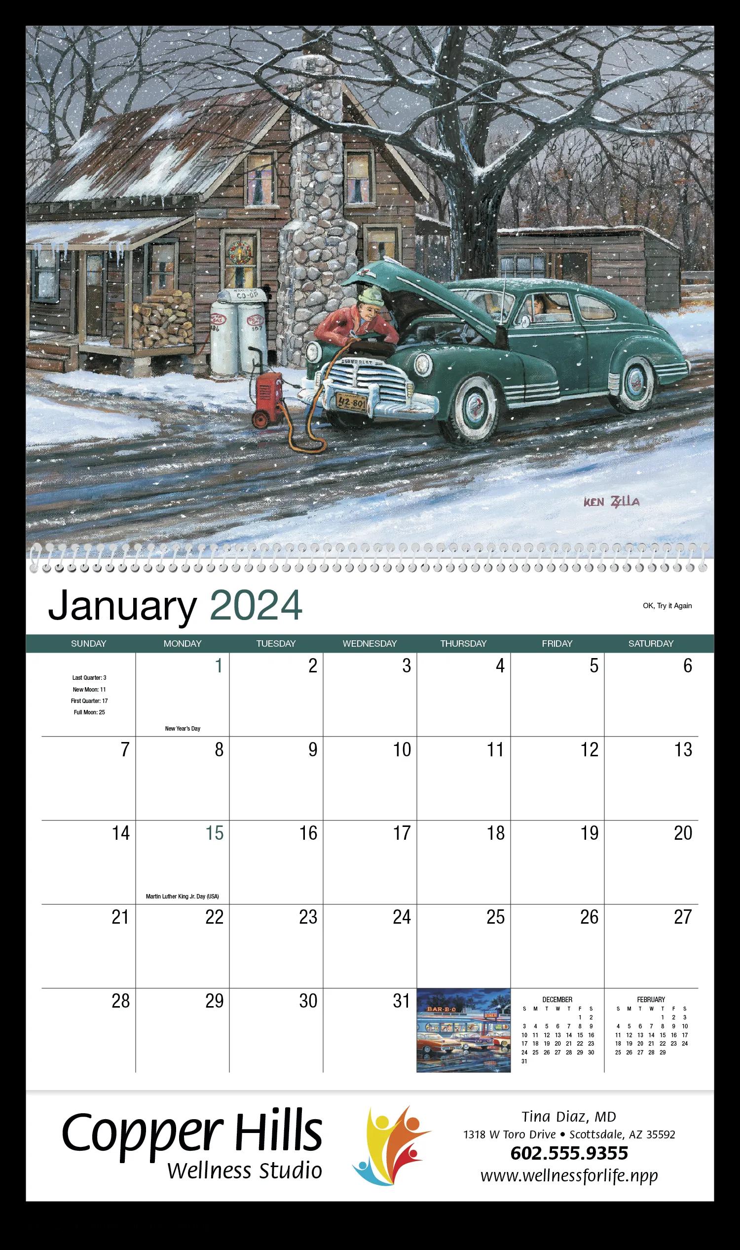 America Remembered Appointment Calendar - Spiral 40 of 47