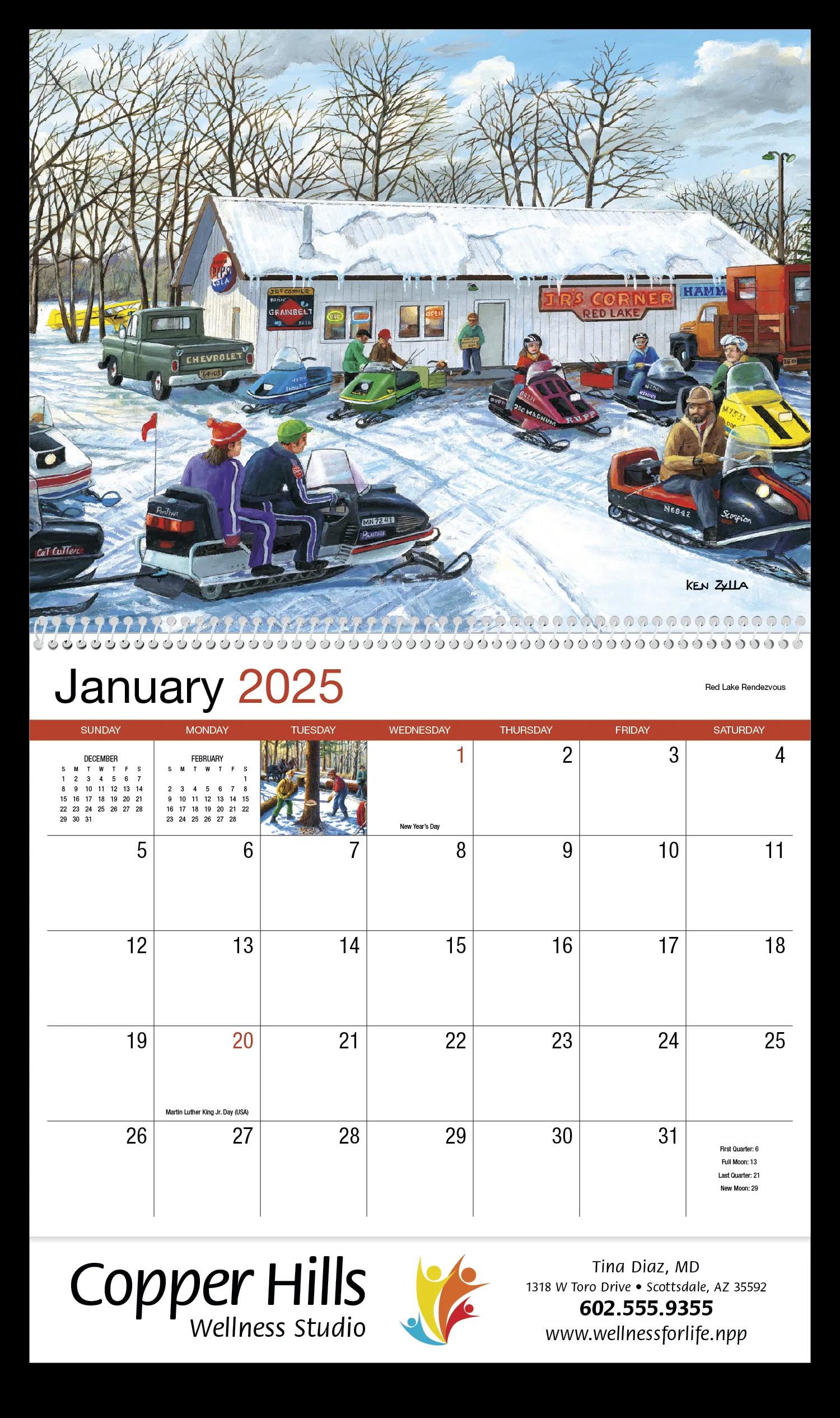 America Remembered Appointment Calendar - Spiral 47 of 47