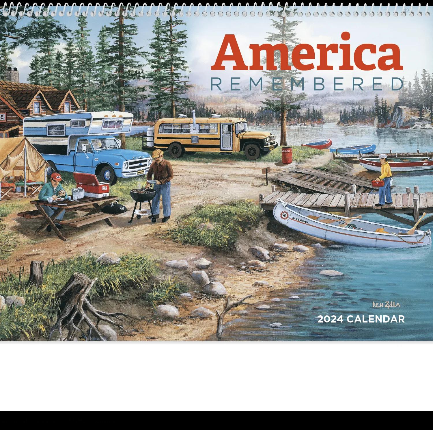 America Remembered Appointment Calendar - Spiral 32 of 47