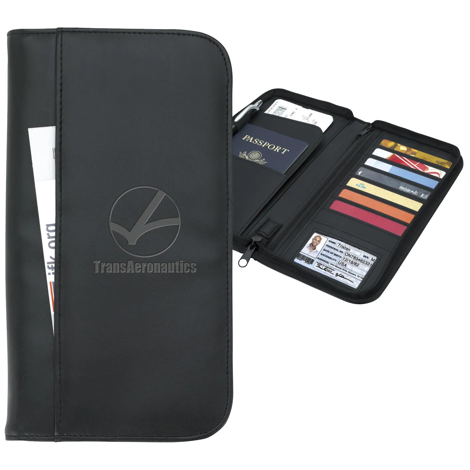 Travel Zippered Wallet 1 of 9