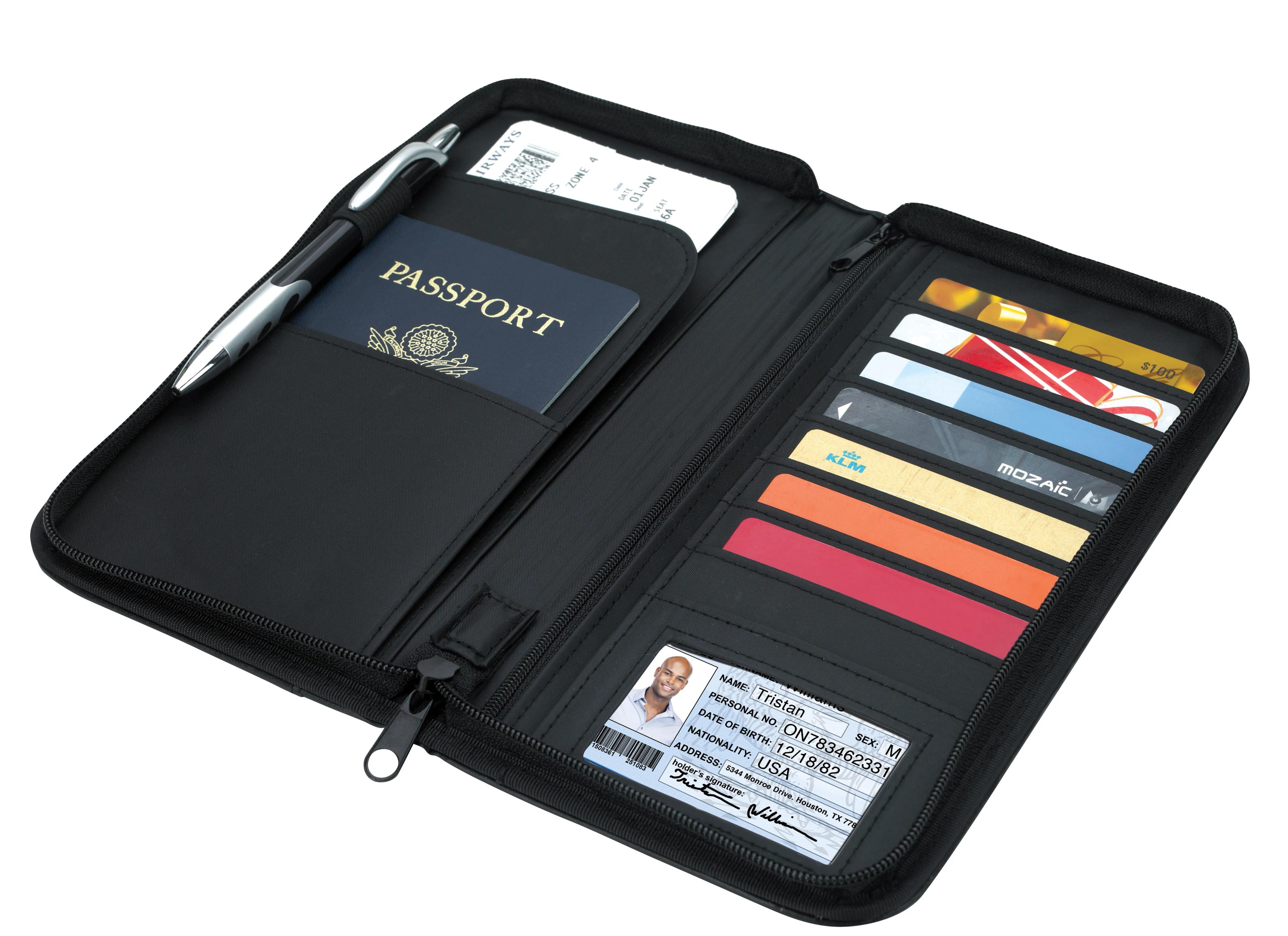 Travel Zippered Wallet 5 of 9