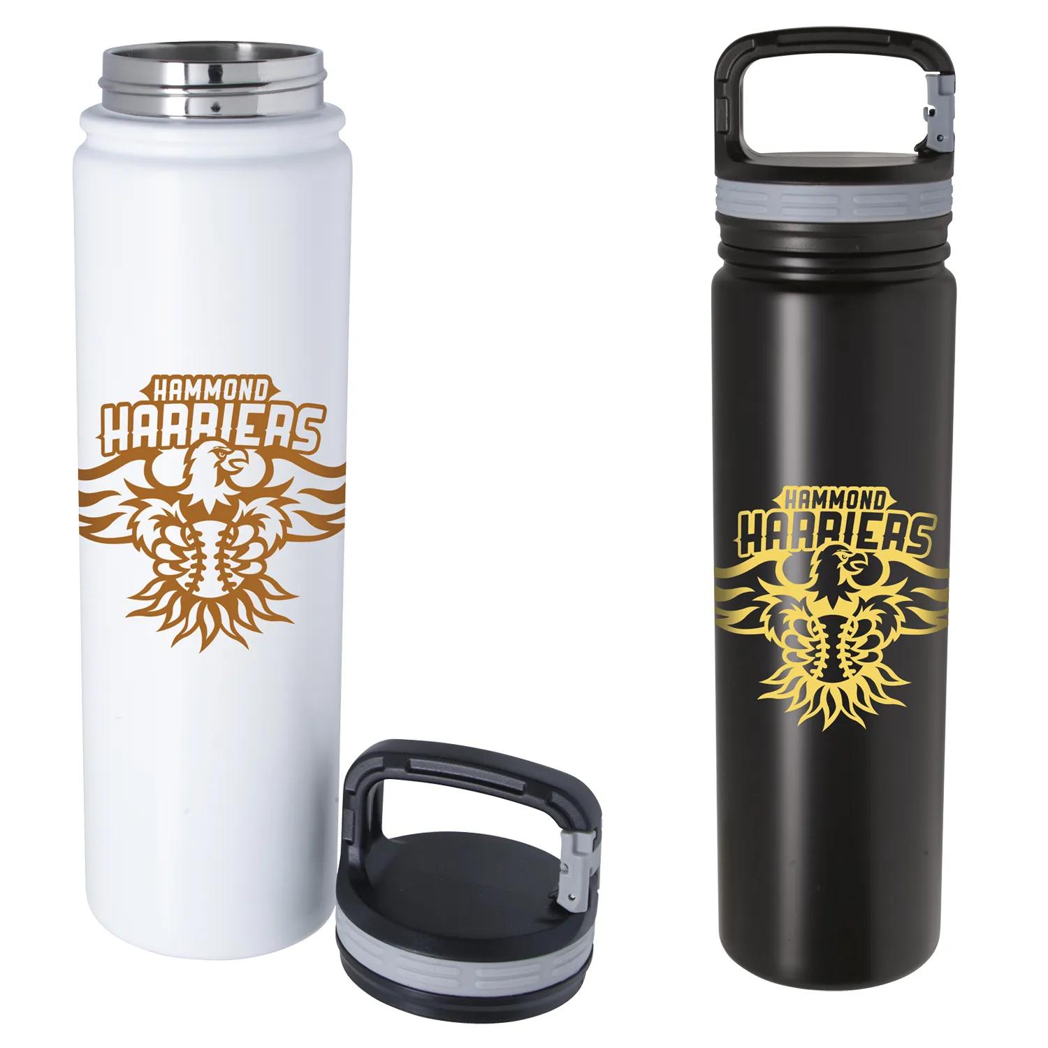 Vacuum Insulated Bottle with Carabiner Lid—26 oz. 1 of 13