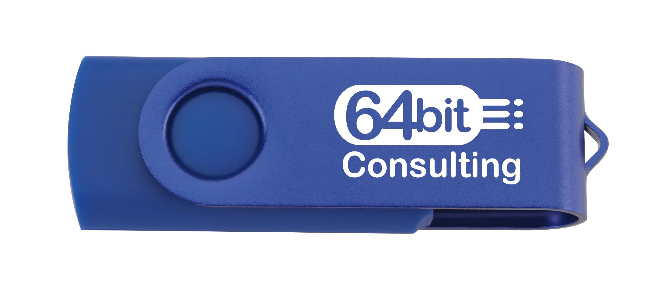 Universal Source® 2 GB Two Tone Folding USB 2.0 Flash Drive 6 of 22