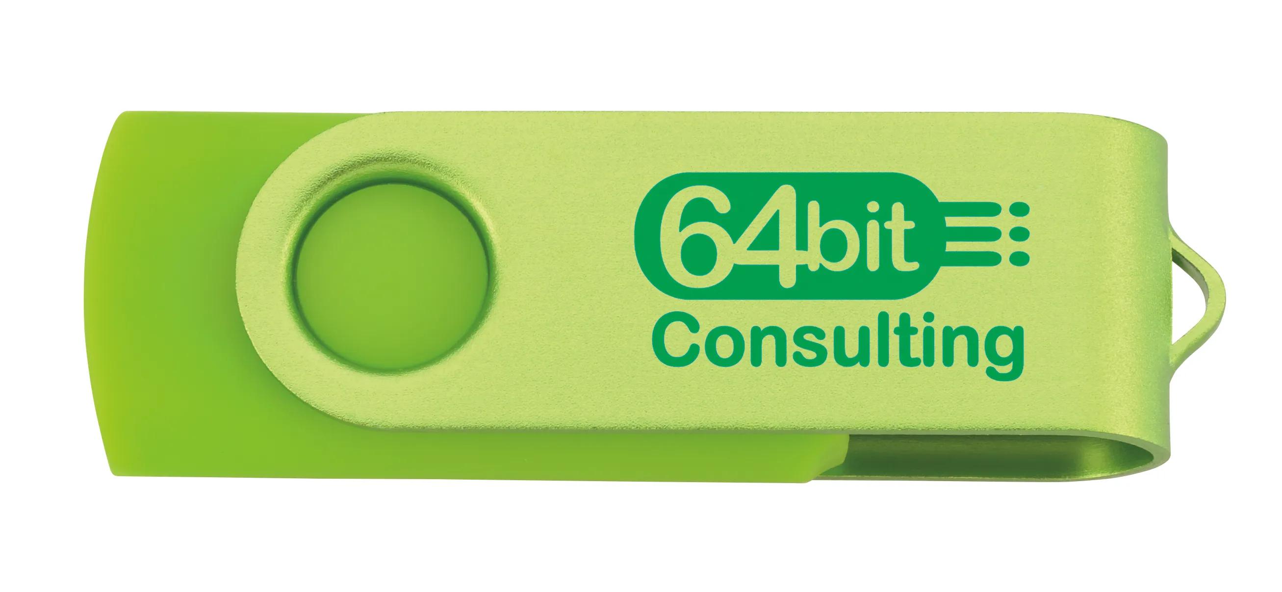 Universal Source® 2 GB Two Tone Folding USB 2.0 Flash Drive 7 of 22
