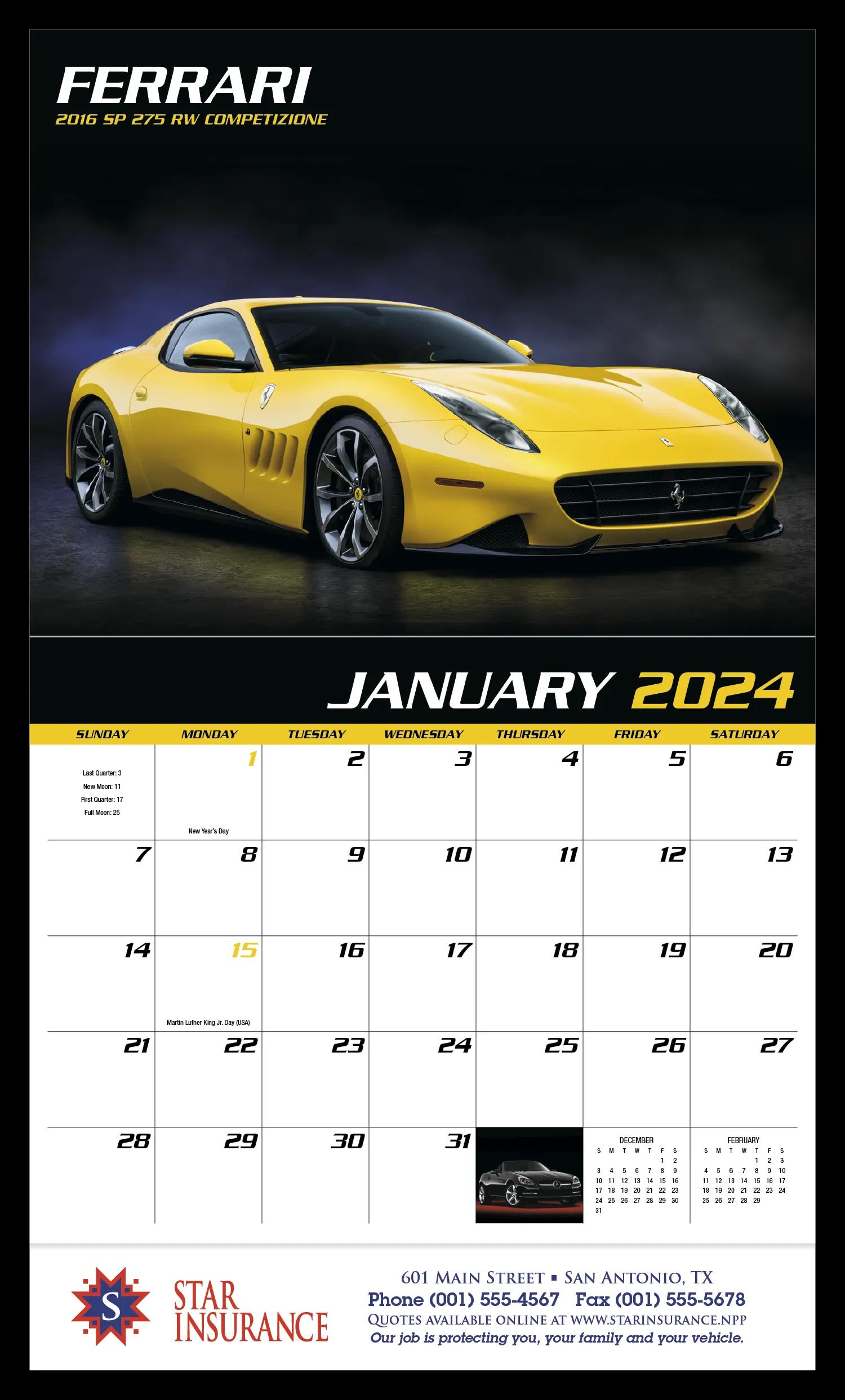 Fast Trax® Appointment Calendar - Stapled 2 of 63