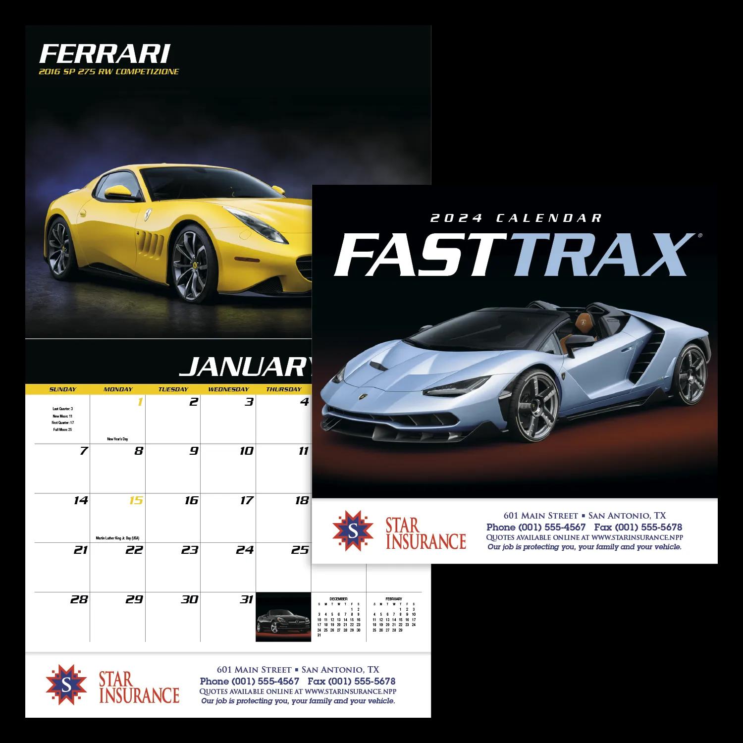 Fast Trax® Appointment Calendar - Stapled 56 of 63