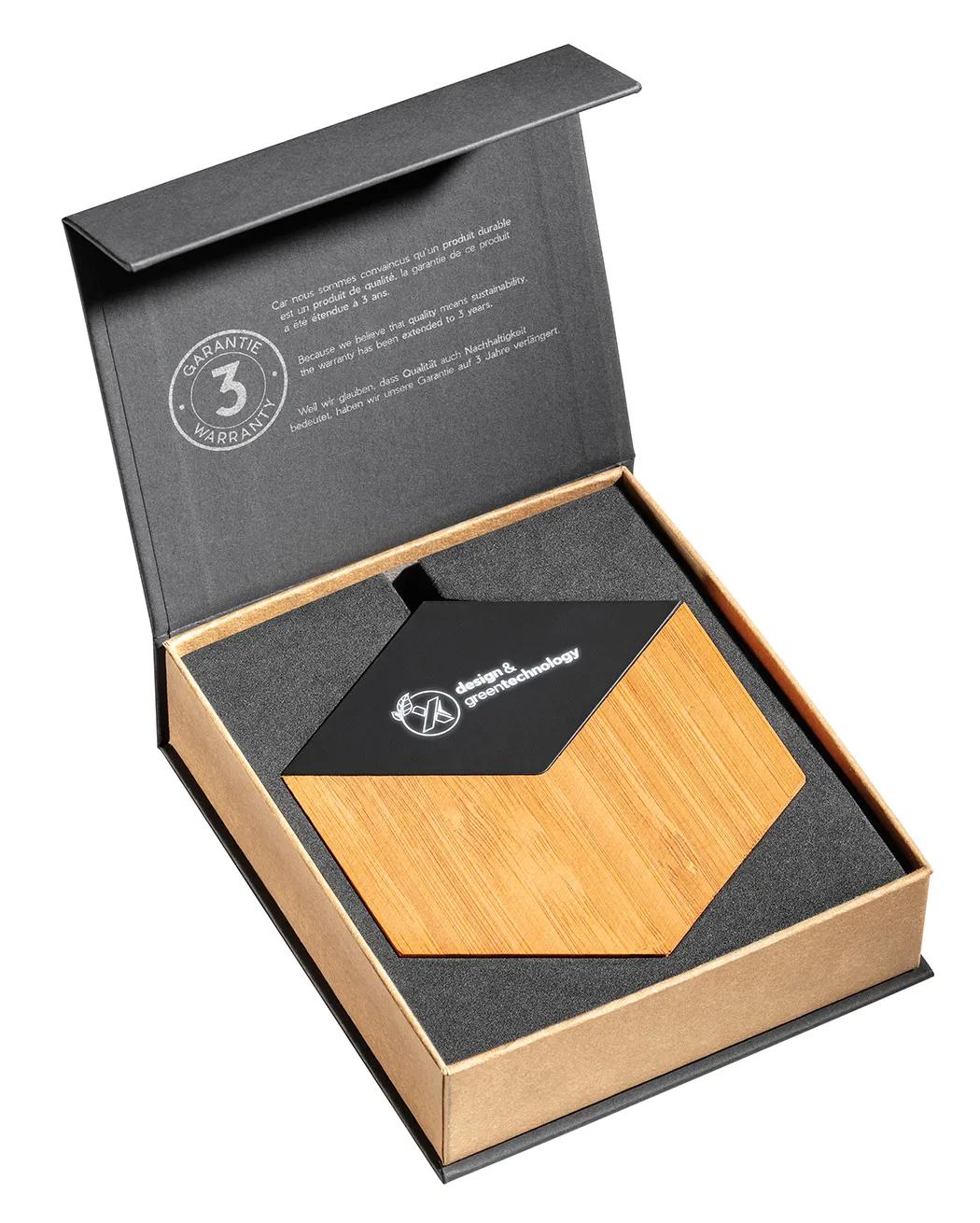 SCX Innovative Design™ Bamboo 10W Hexa Wireless Charger 14 of 22