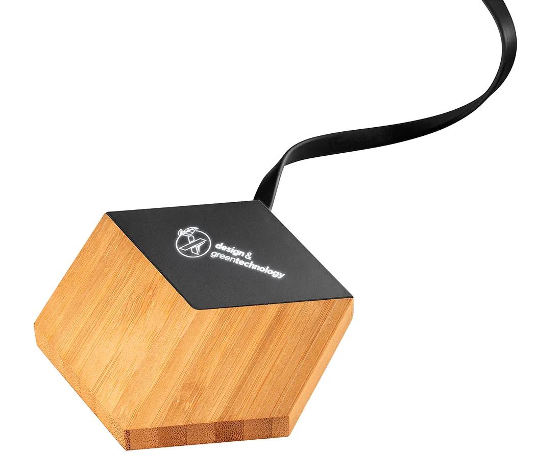 SCX Design™ Bamboo 10W Hexa Wireless Charger 3 of 12