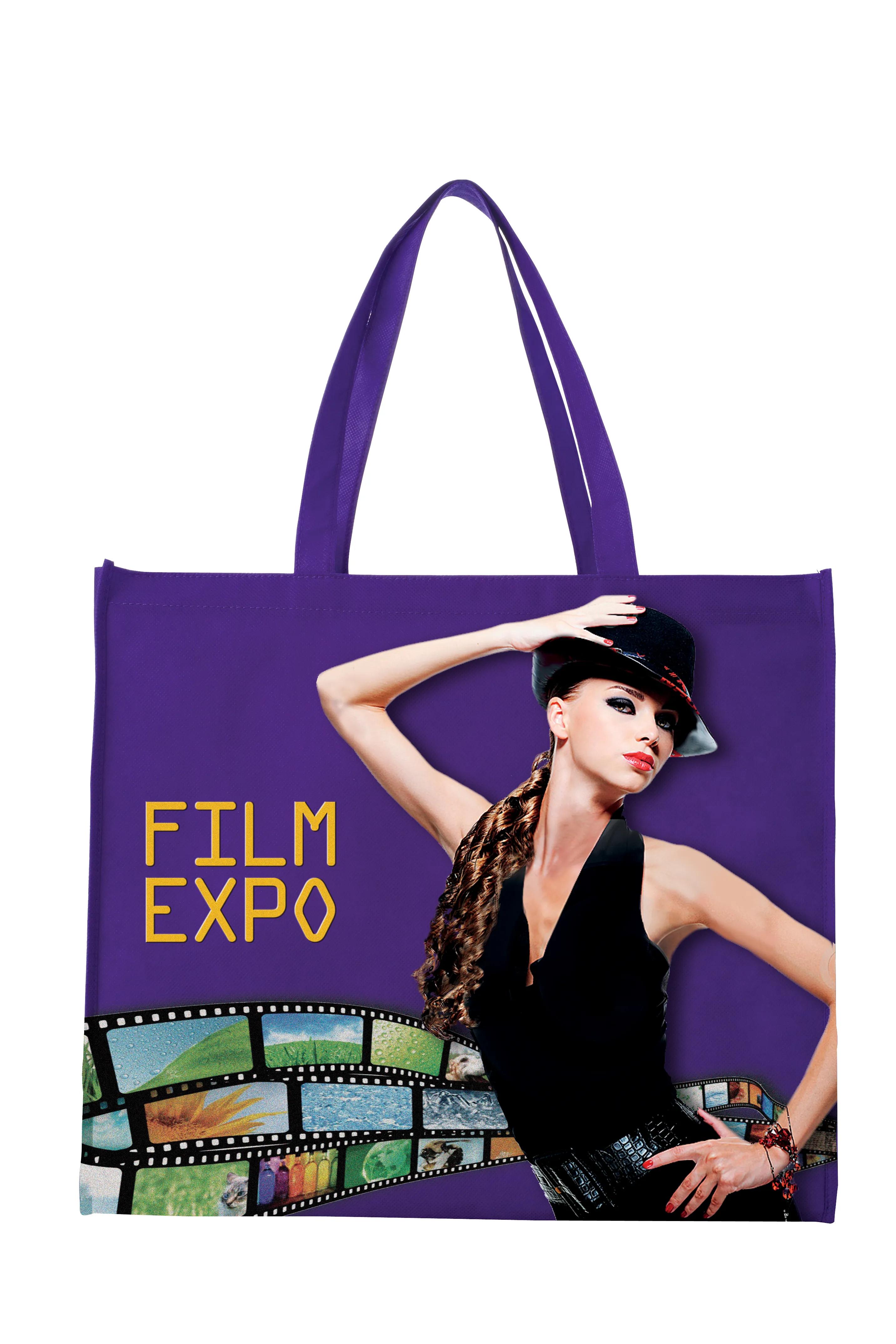 Laminated Non-Woven Landscape Tote 6 of 11