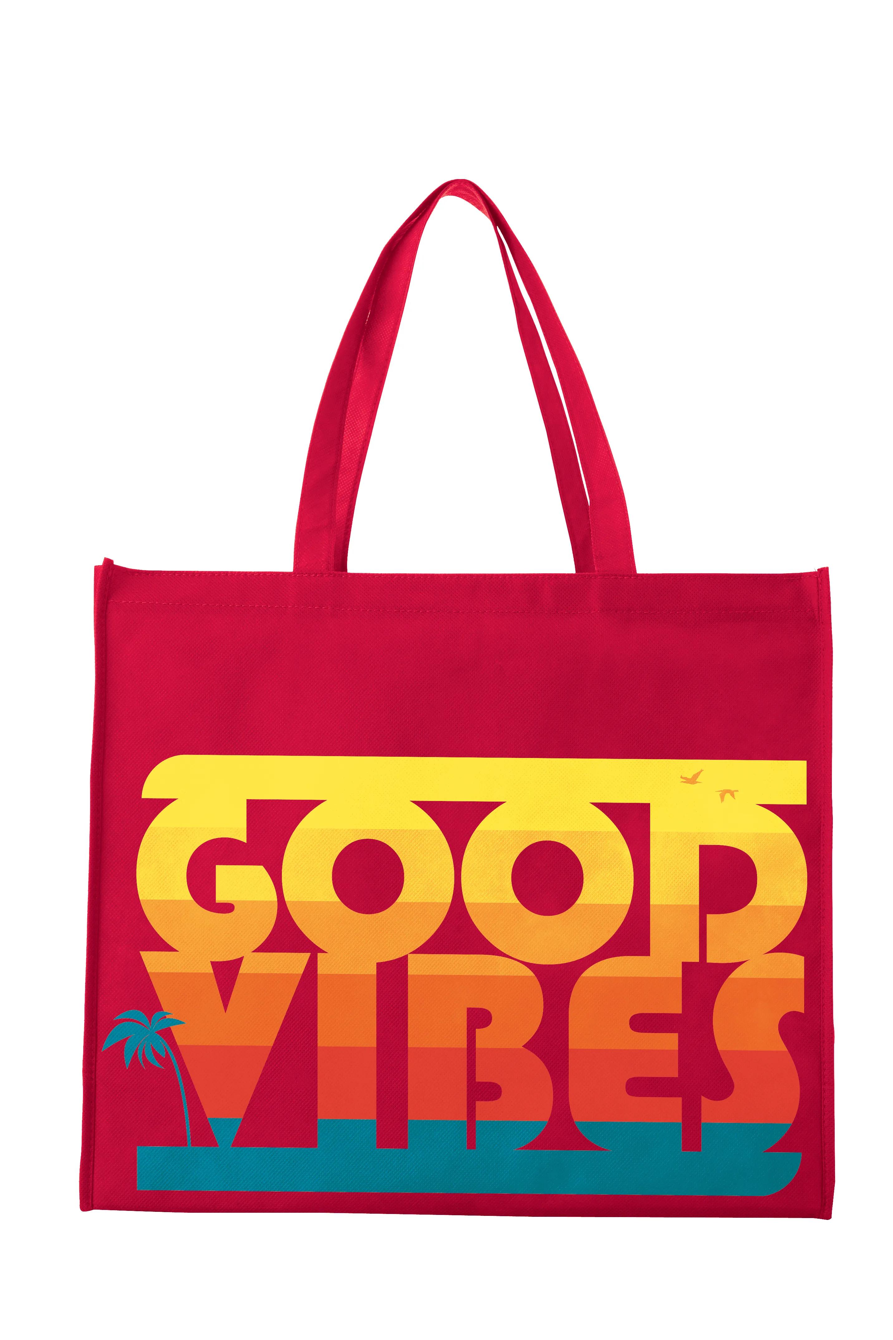 Universal Source® Laminated Non-Woven Landscape Tote 3 of 22