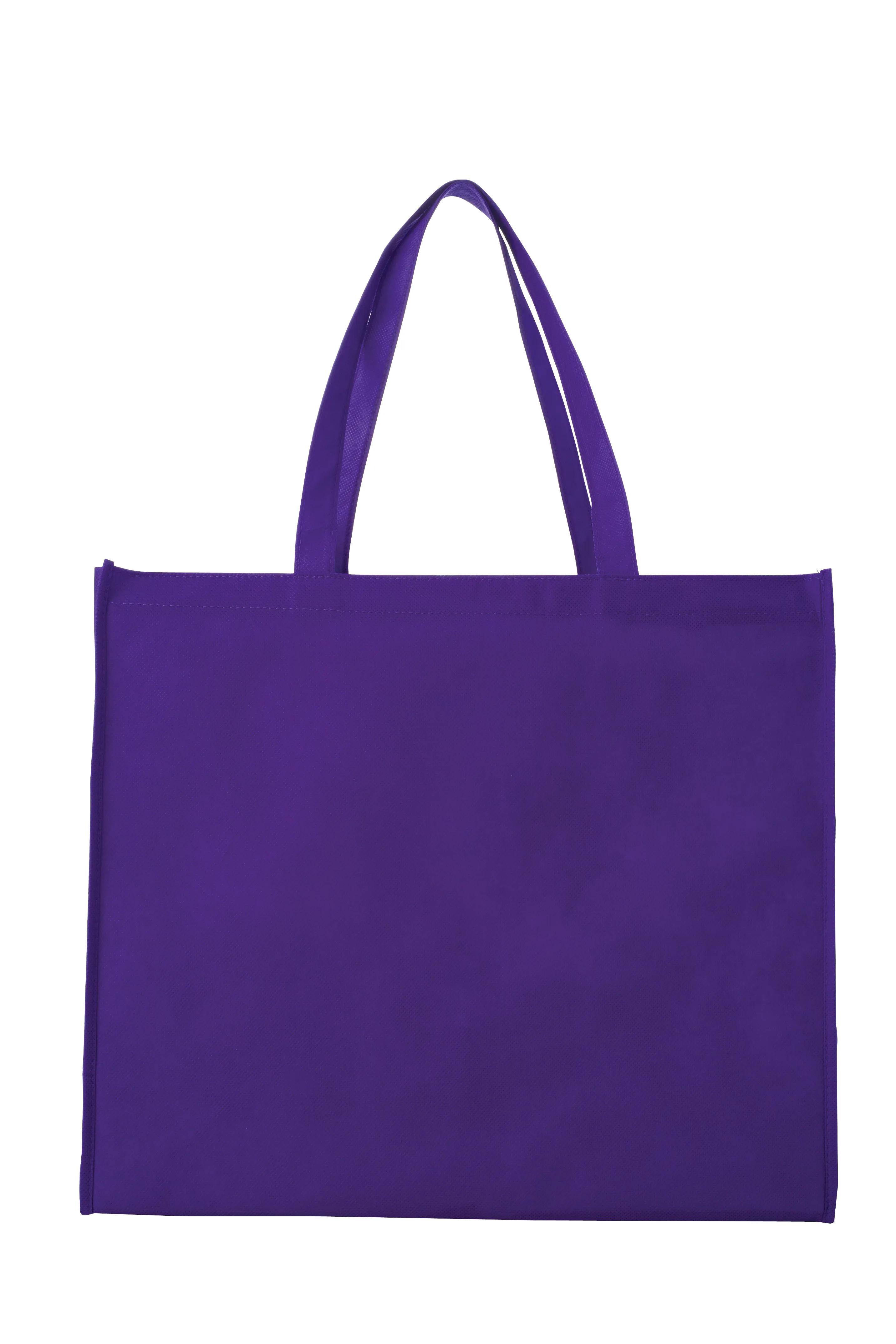 Laminated Non-Woven Landscape Tote 4 of 11