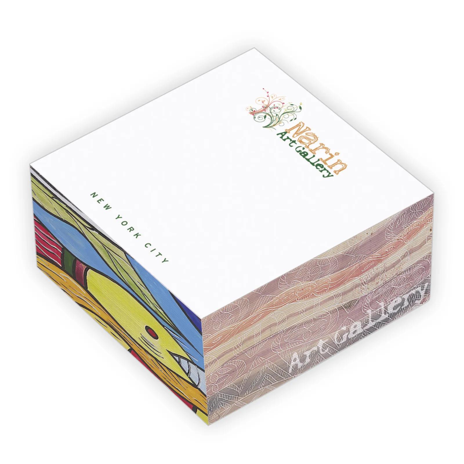 Souvenir® 3" x 3" x 1.5" Non-Adhesive Cube