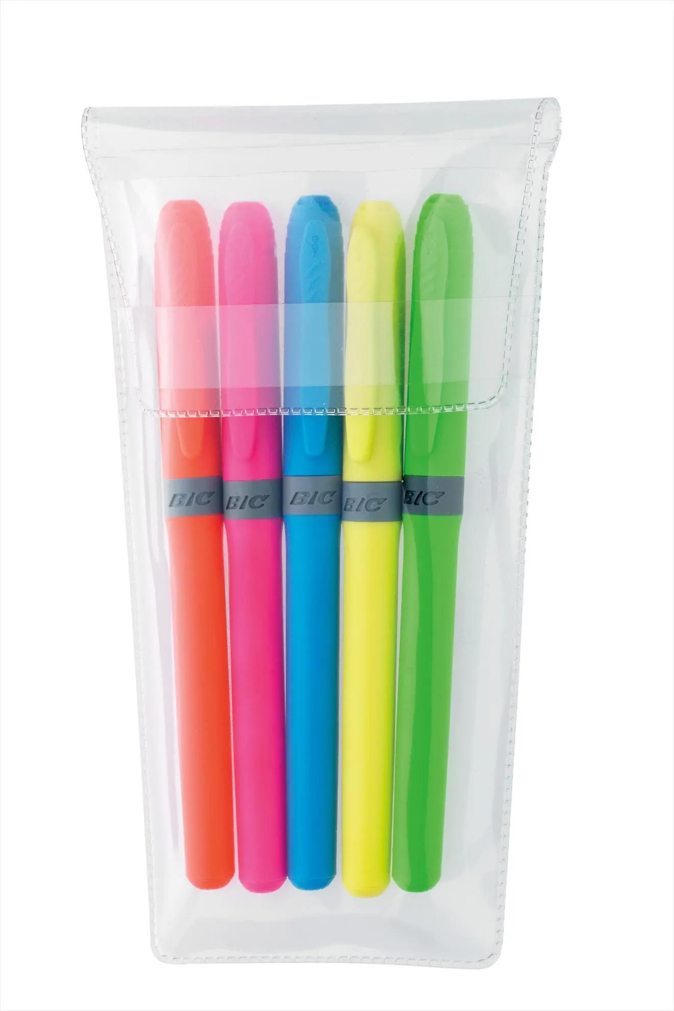 BIC® Brite Liner Grip™ 5-Pack 1 of 22