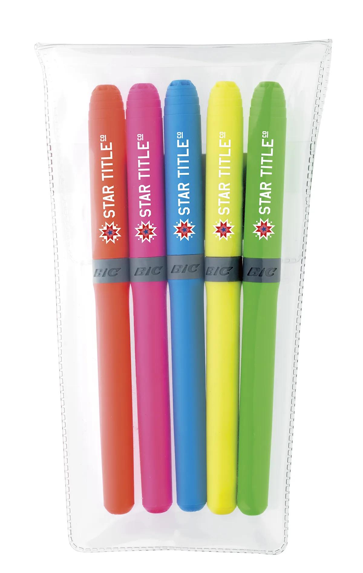 BIC® Brite Liner Grip™ 5-Pack 34 of 53