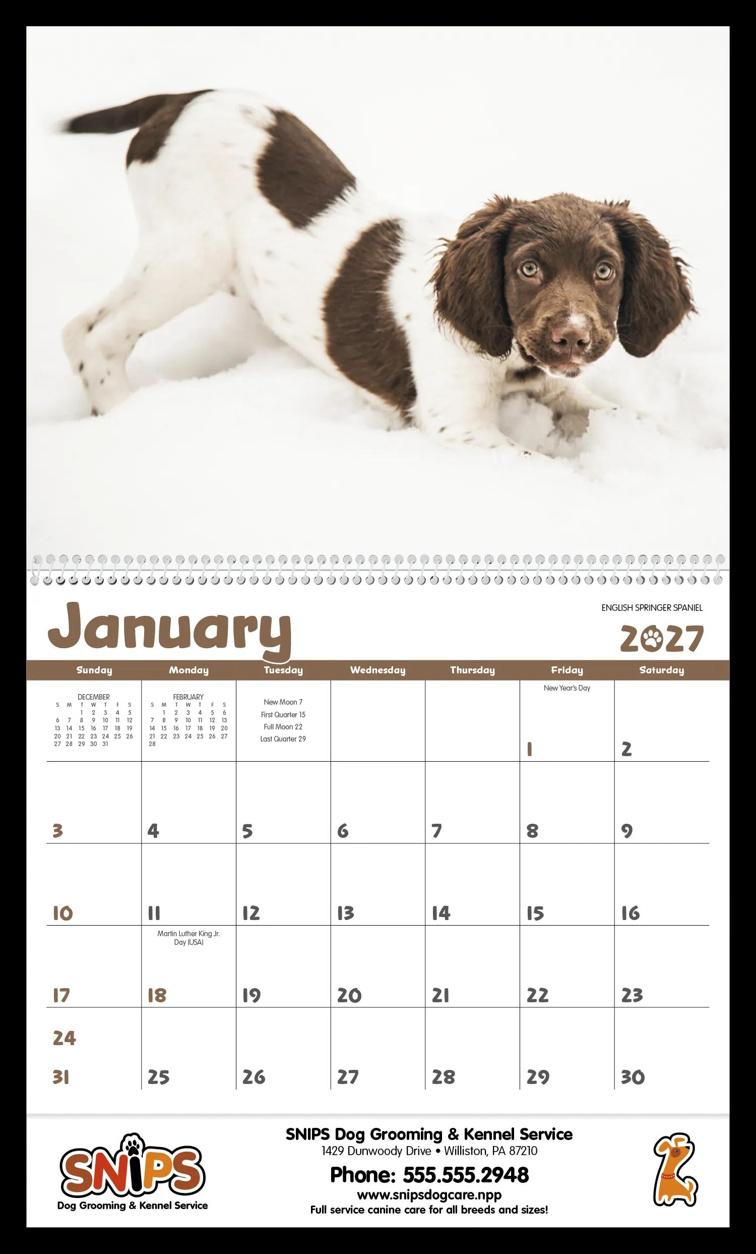 Triumph® Calendars Puppies Calendar 93 of 124