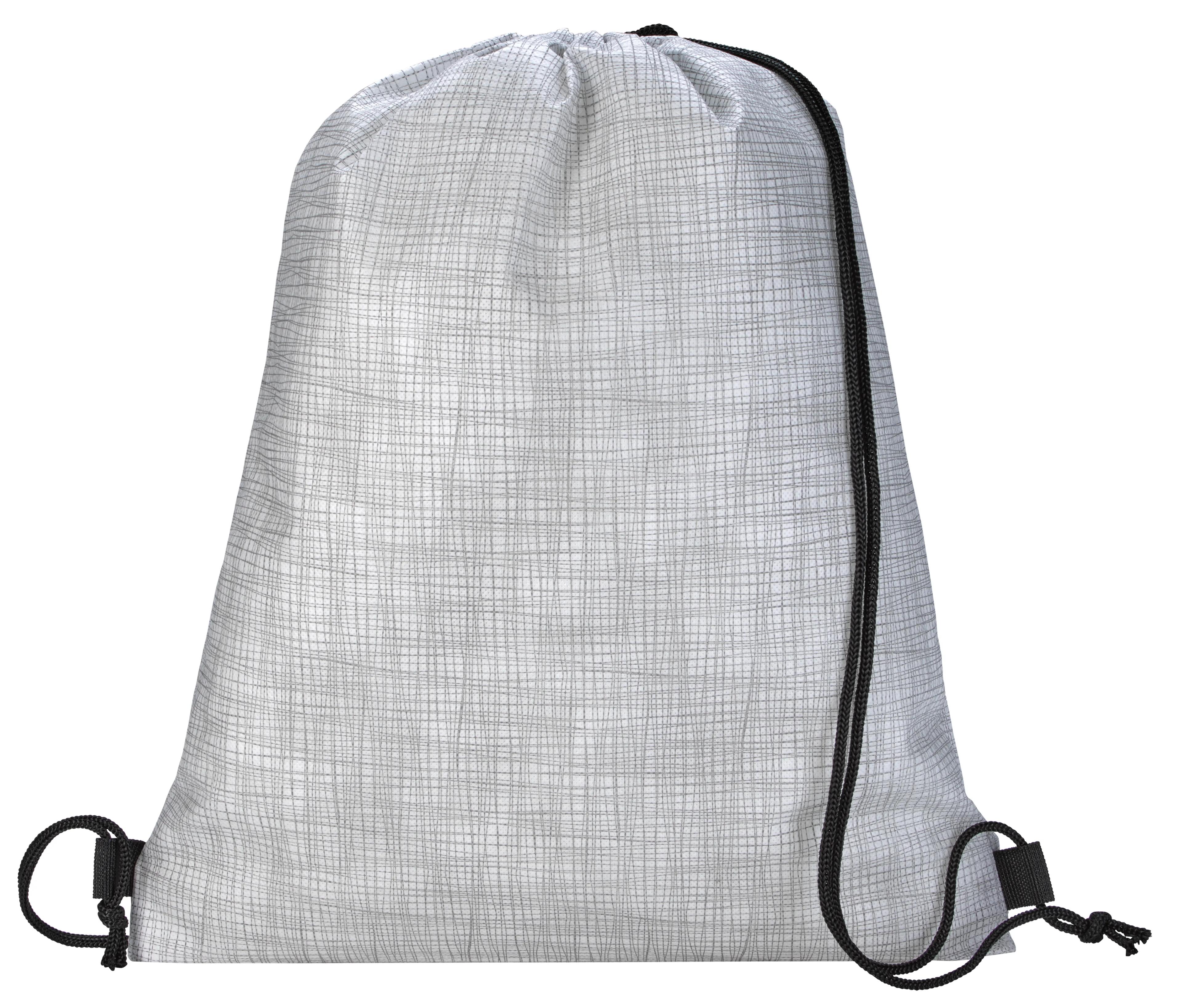Non-Woven Shimmer Drawstring Backpack