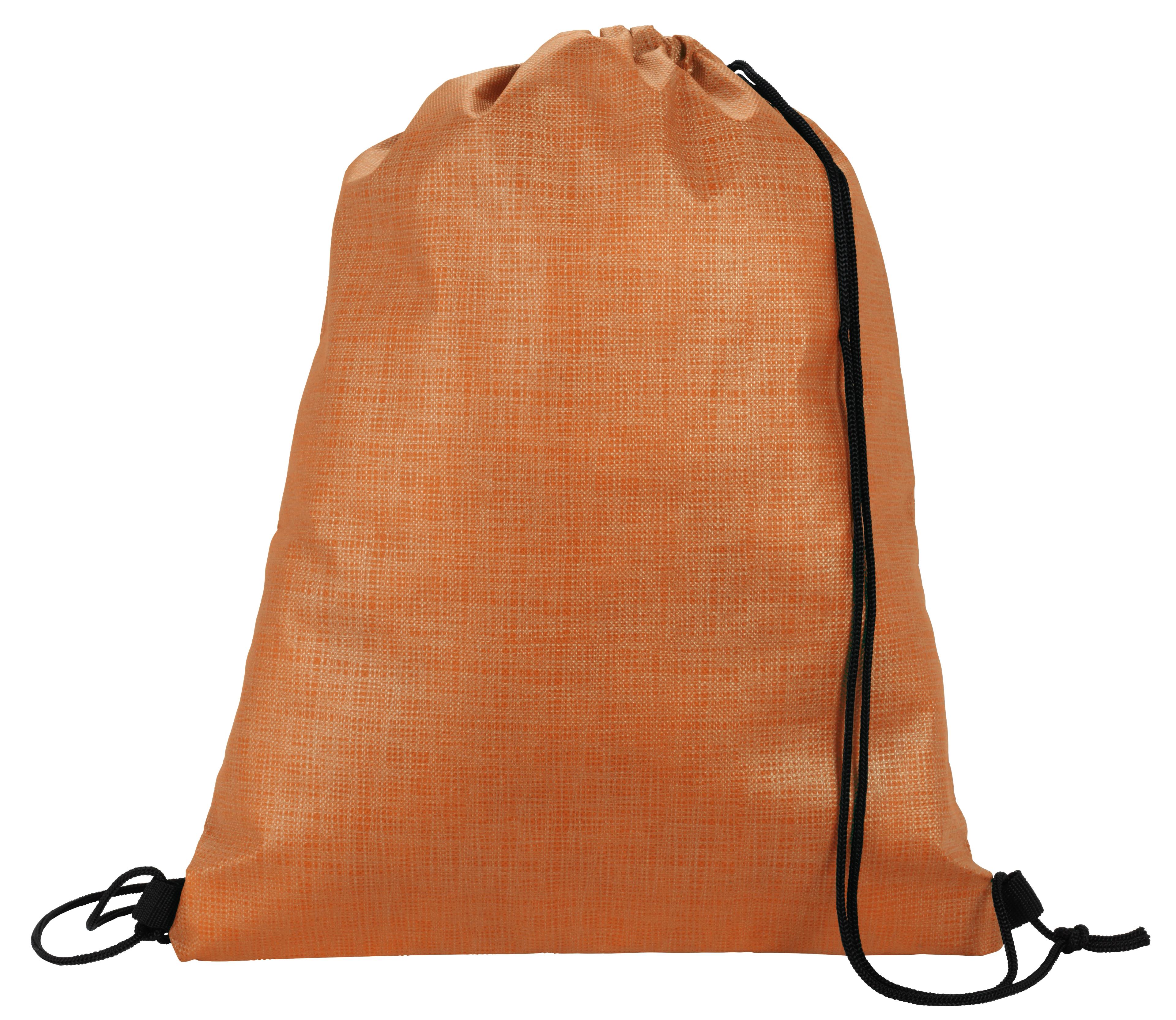 Non-Woven Shimmer Drawstring Backpack 2 of 19