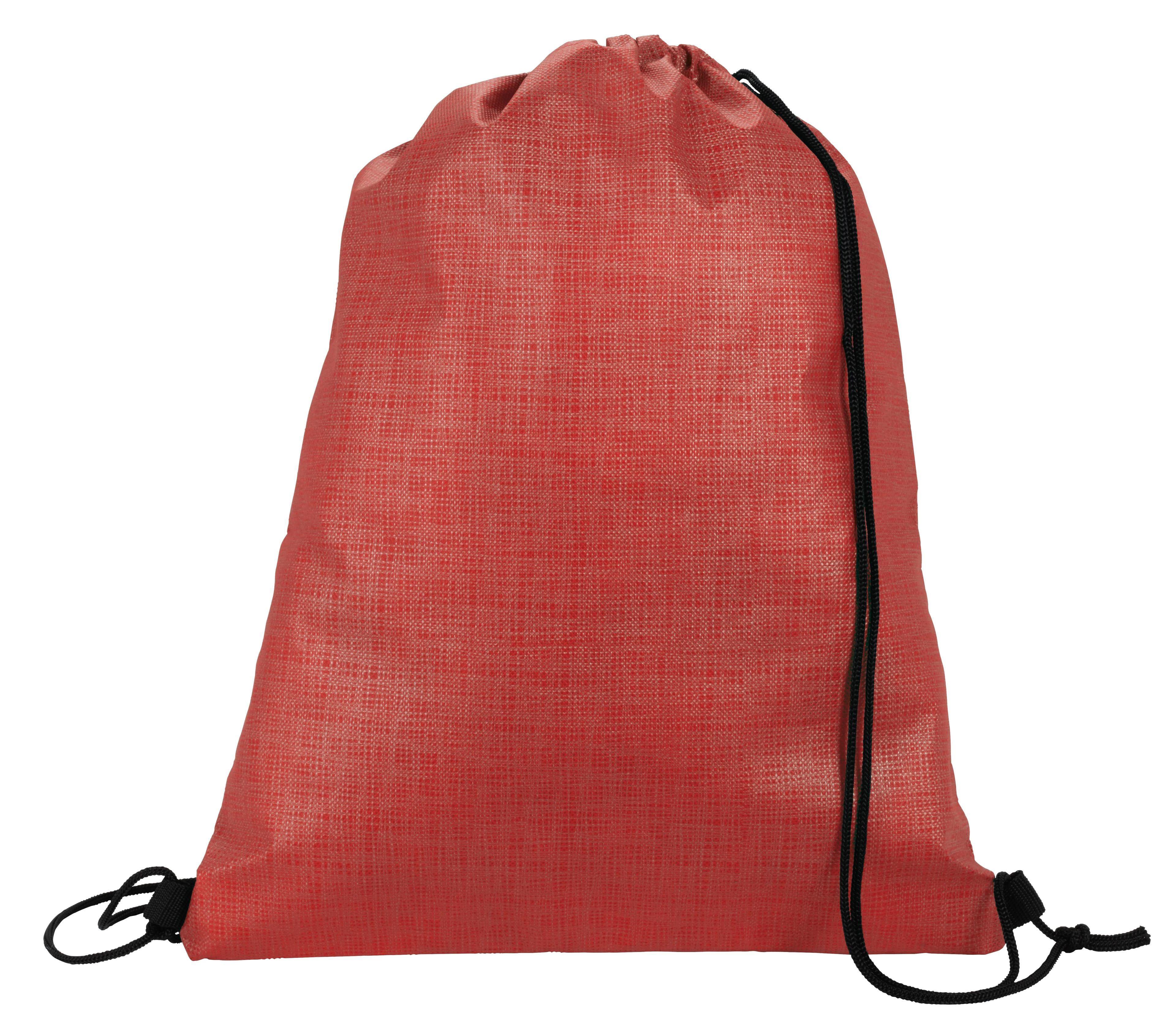Non-Woven Shimmer Drawstring Backpack 7 of 19